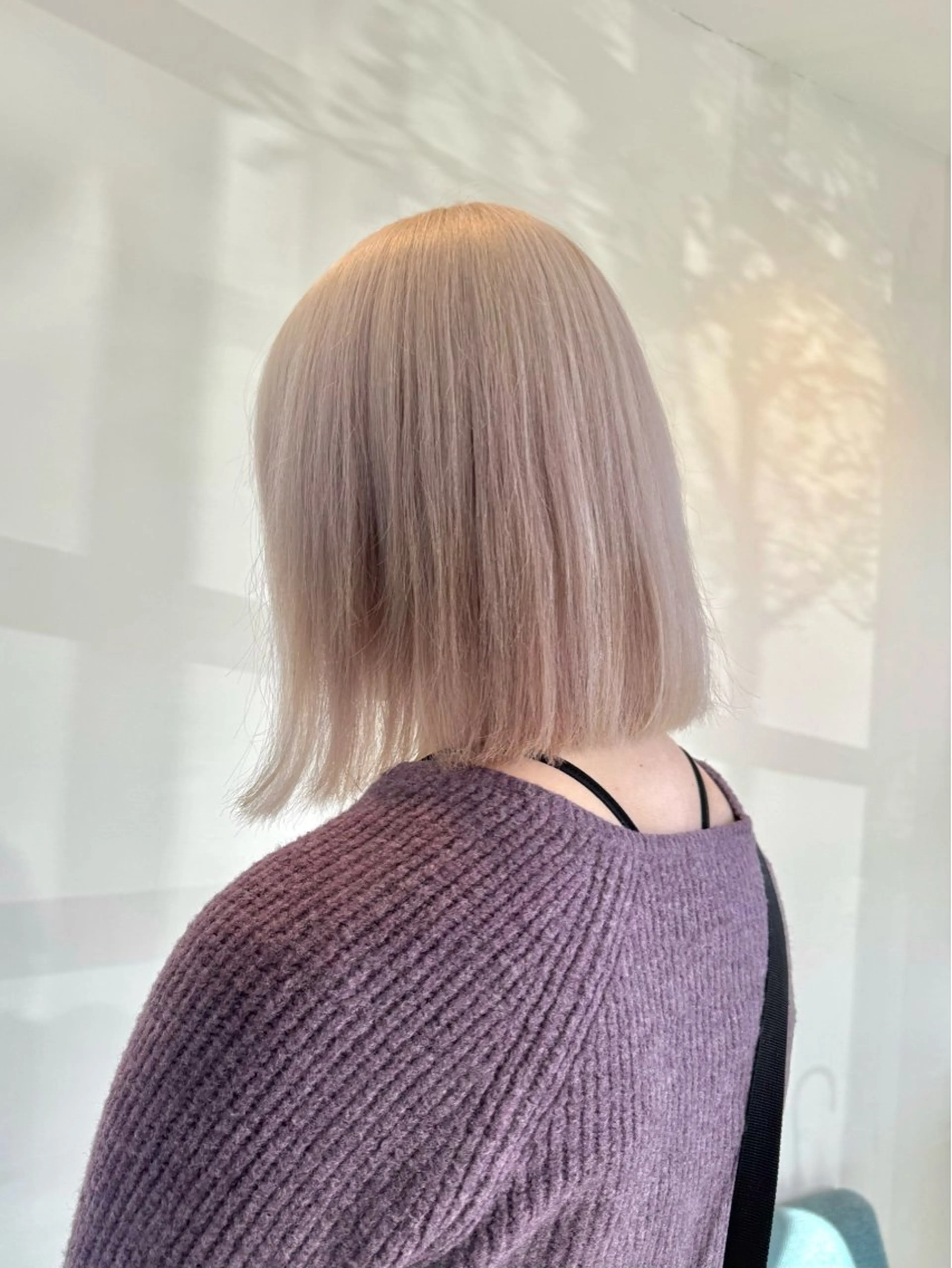 【🫧‪ハイトーン🫧‪】✨真実のケアブリーチ＋カラー✨の写真