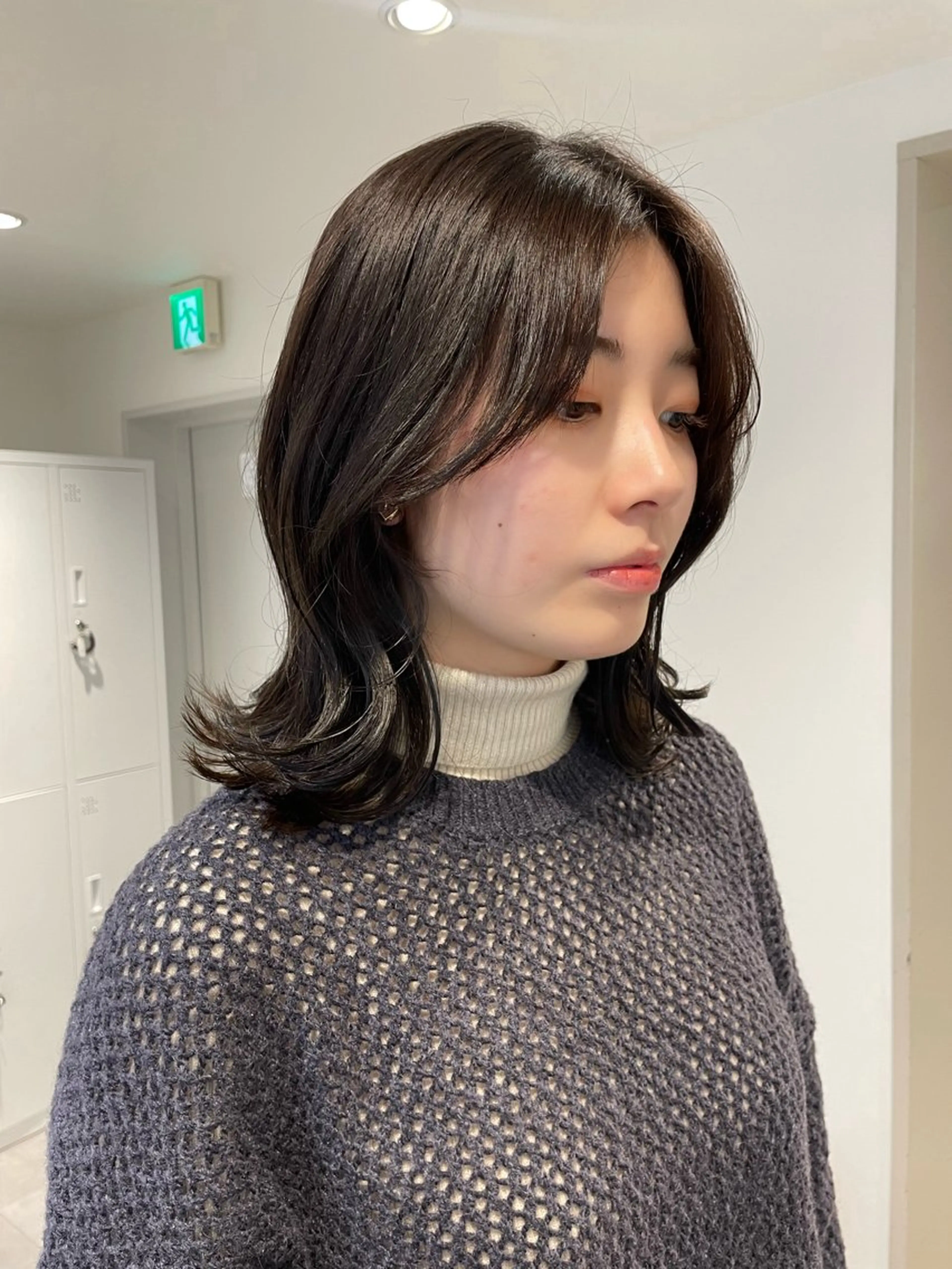 ミディアム カラー Hatsune 🐯レイヤーカットのヘアスタイル