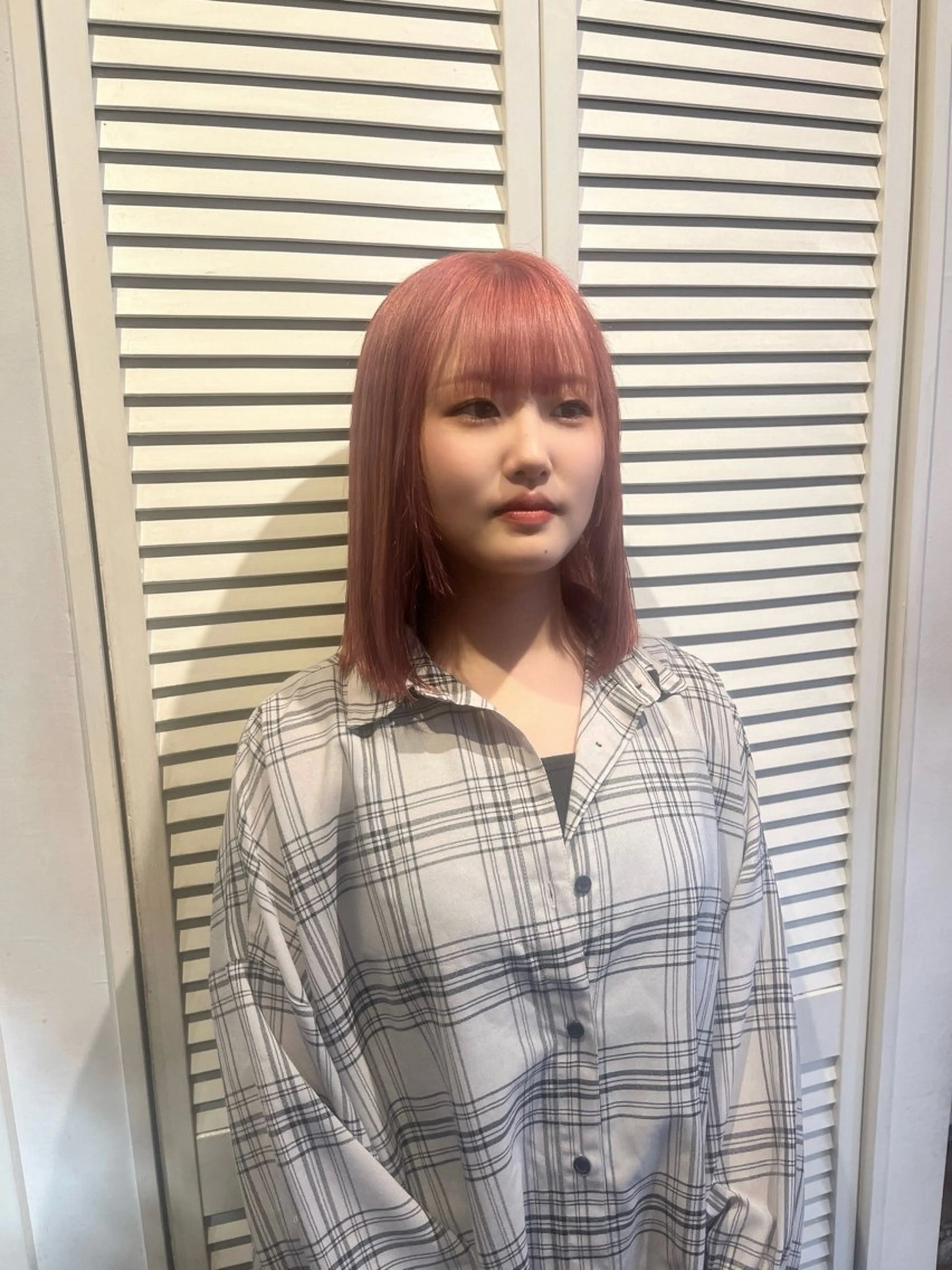 ミディアム HOMIE TOKYO所属・sora / 渋谷 / ハイトーンのヘアスタイル