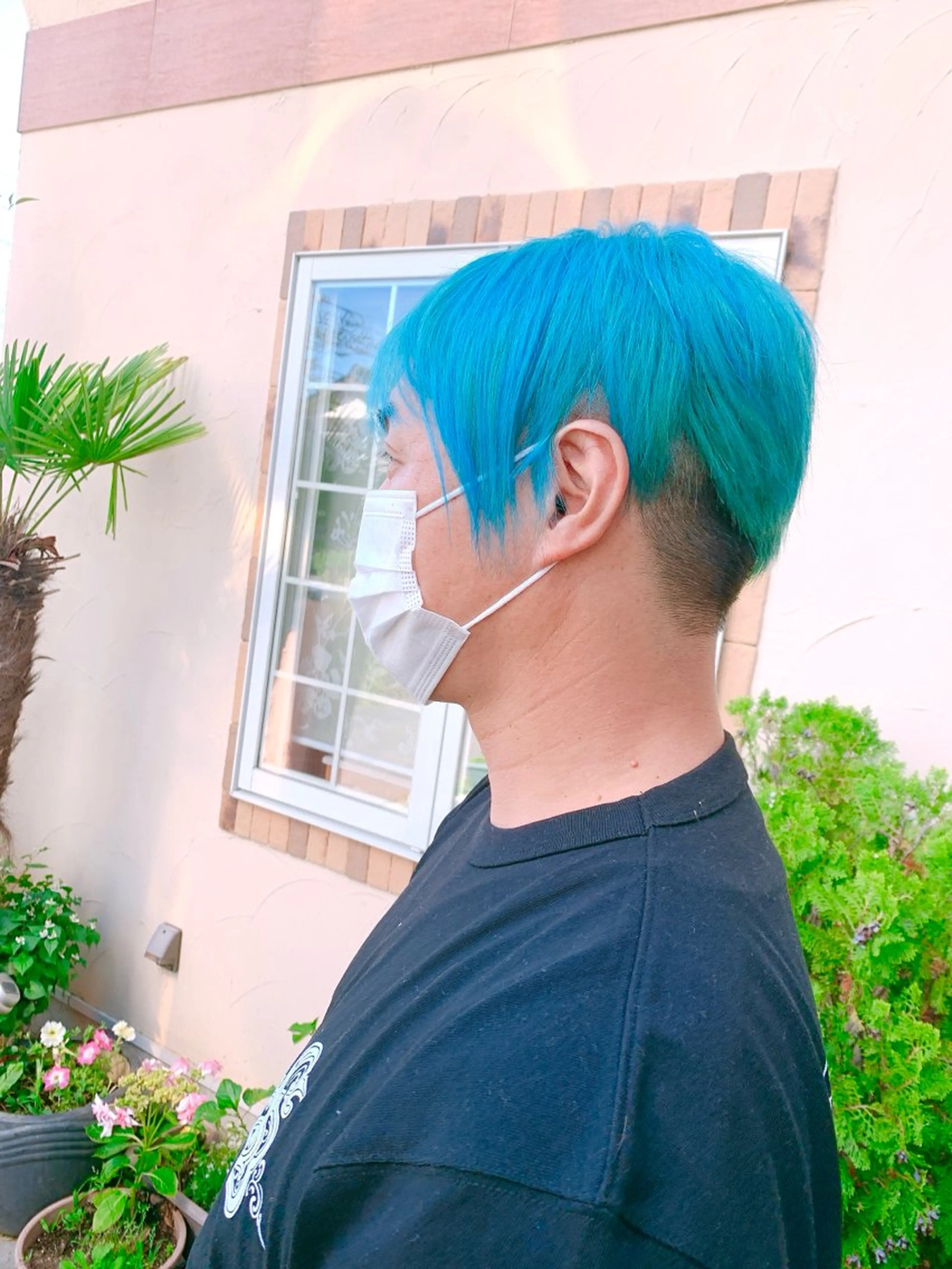 カラー メンズ たに えりのヘアスタイル