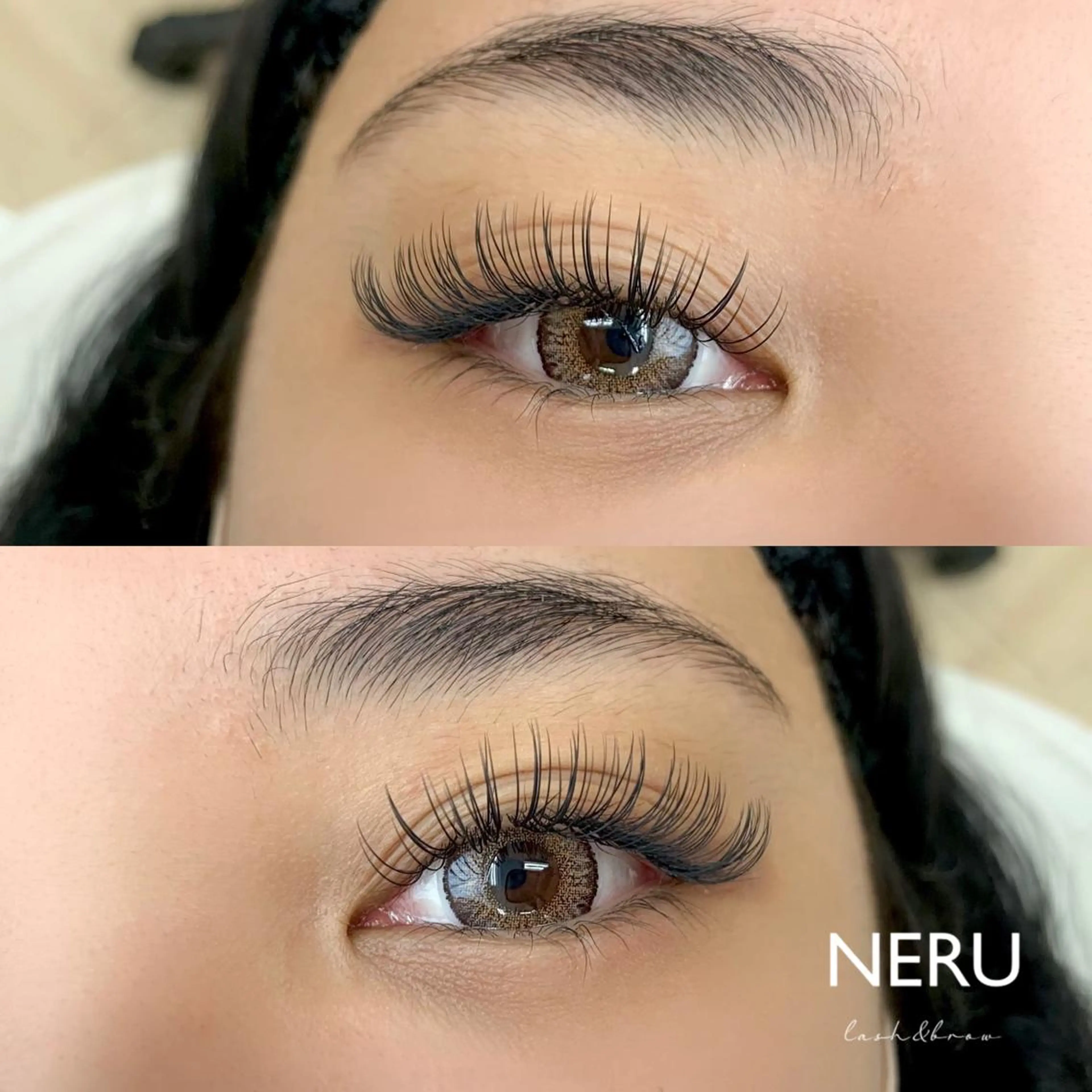 マツエク・マツパ NERU  lash&brow所属・鈴木 音瑠のマツエク・マツパデザイン