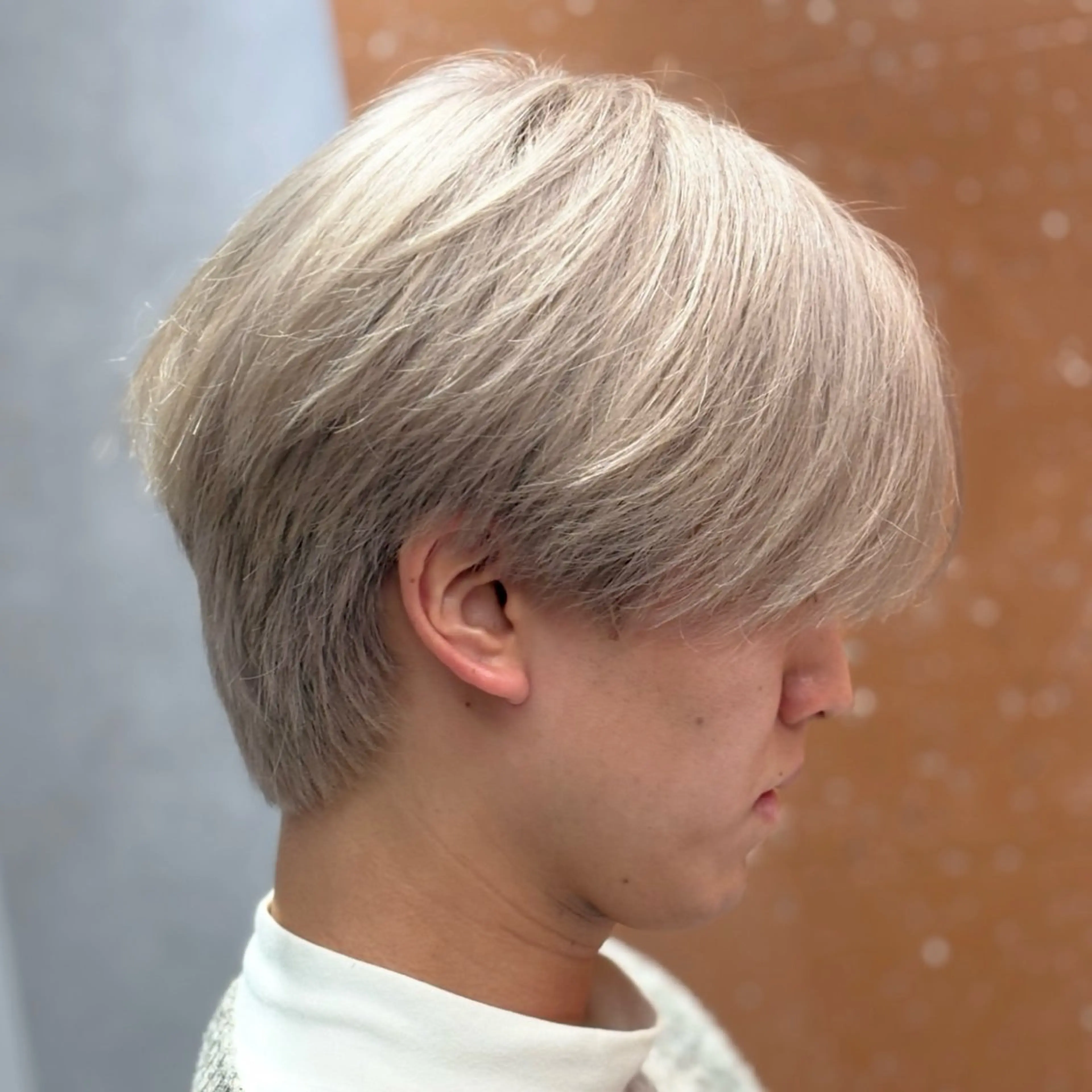 ショート カット ヘアカラー 💎センターパート /新宿/モリオのヘアスタイル