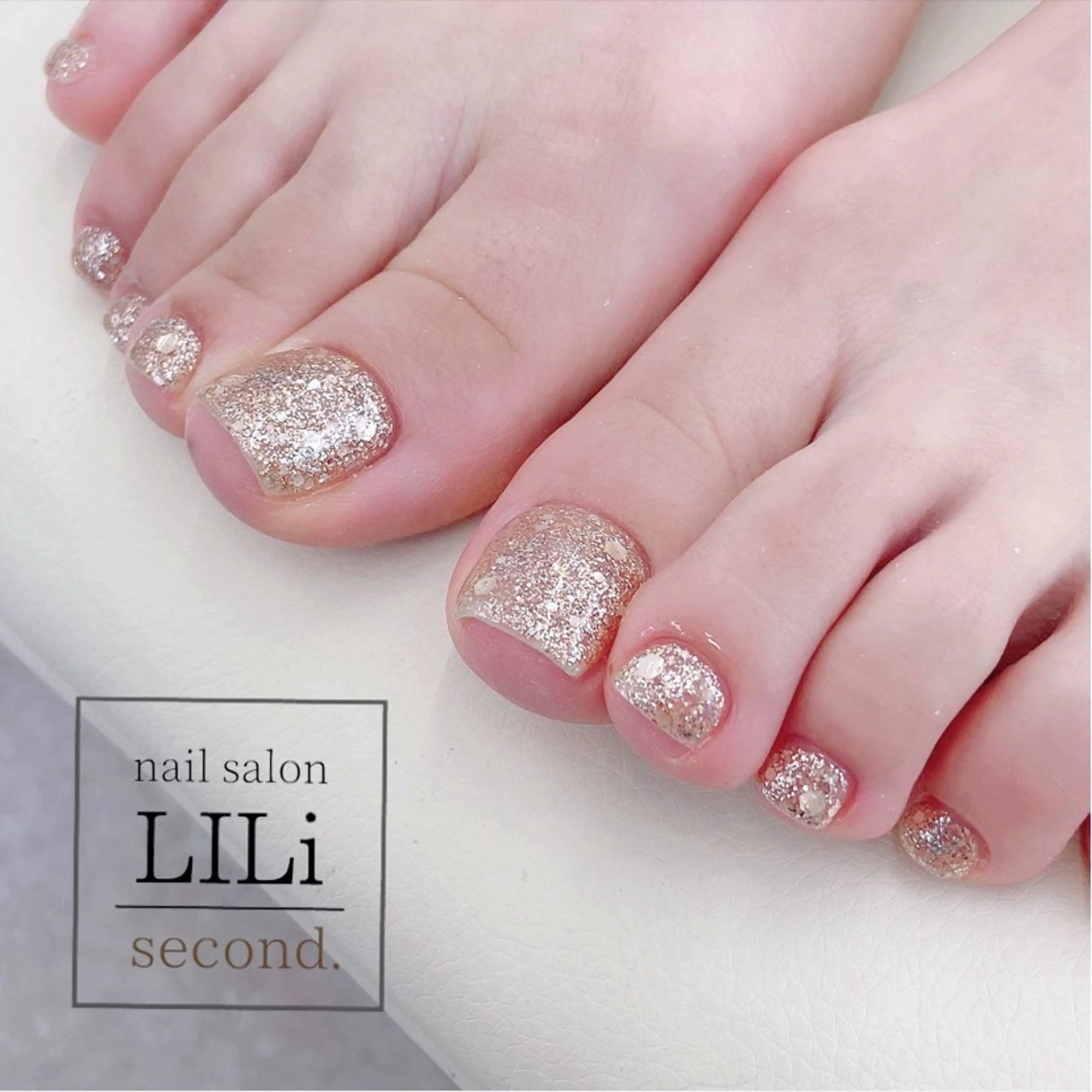 【オフなし】Foot 👣ワンカラー𓂃𓂂ꕤ*.ﾟの写真