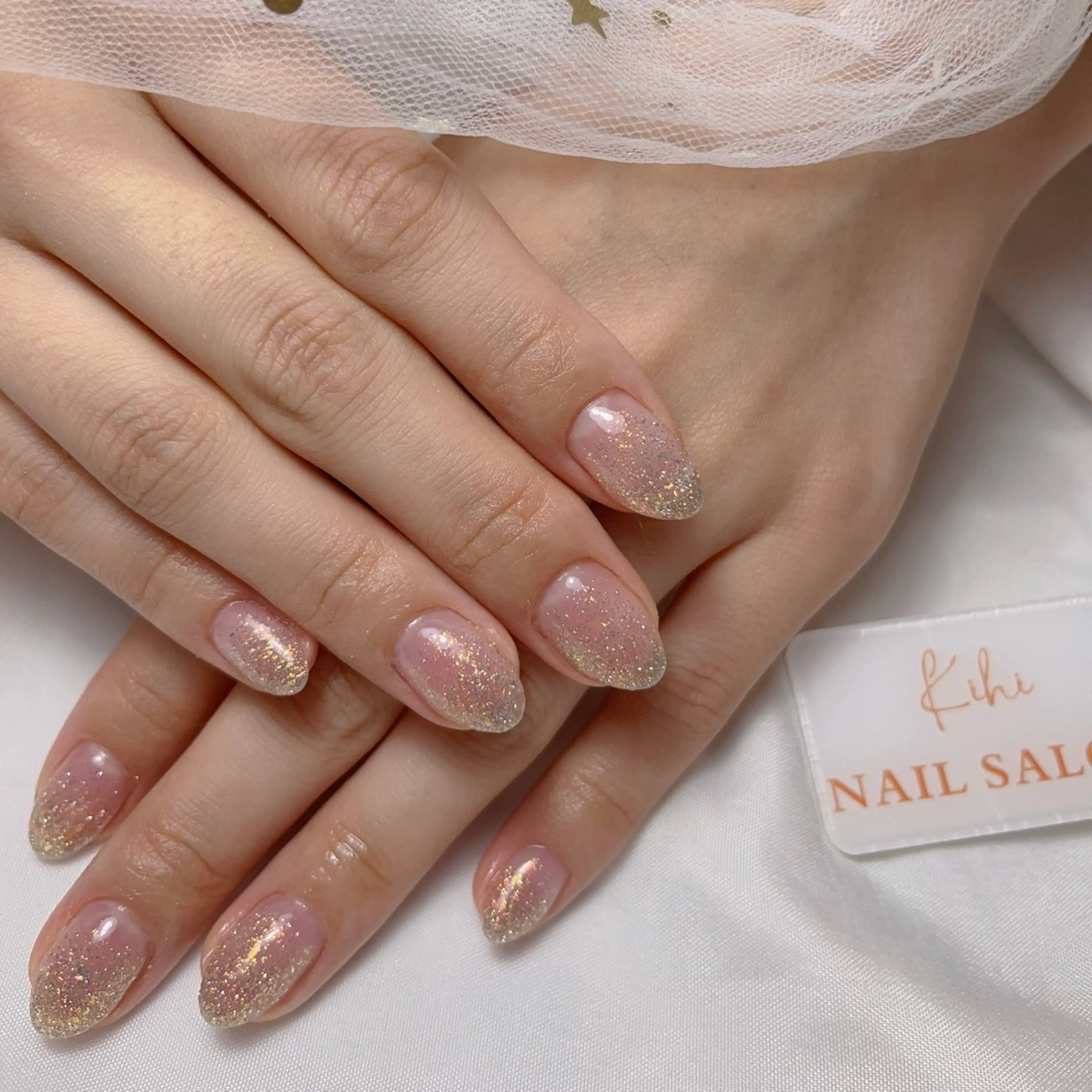 ネイル アートネイル フレンチネイル ジェルネイル グラデーション 韓国ネイル ハンドネイル ハンドケア さくら💮💮 【オフ無料】のネイルデザイン