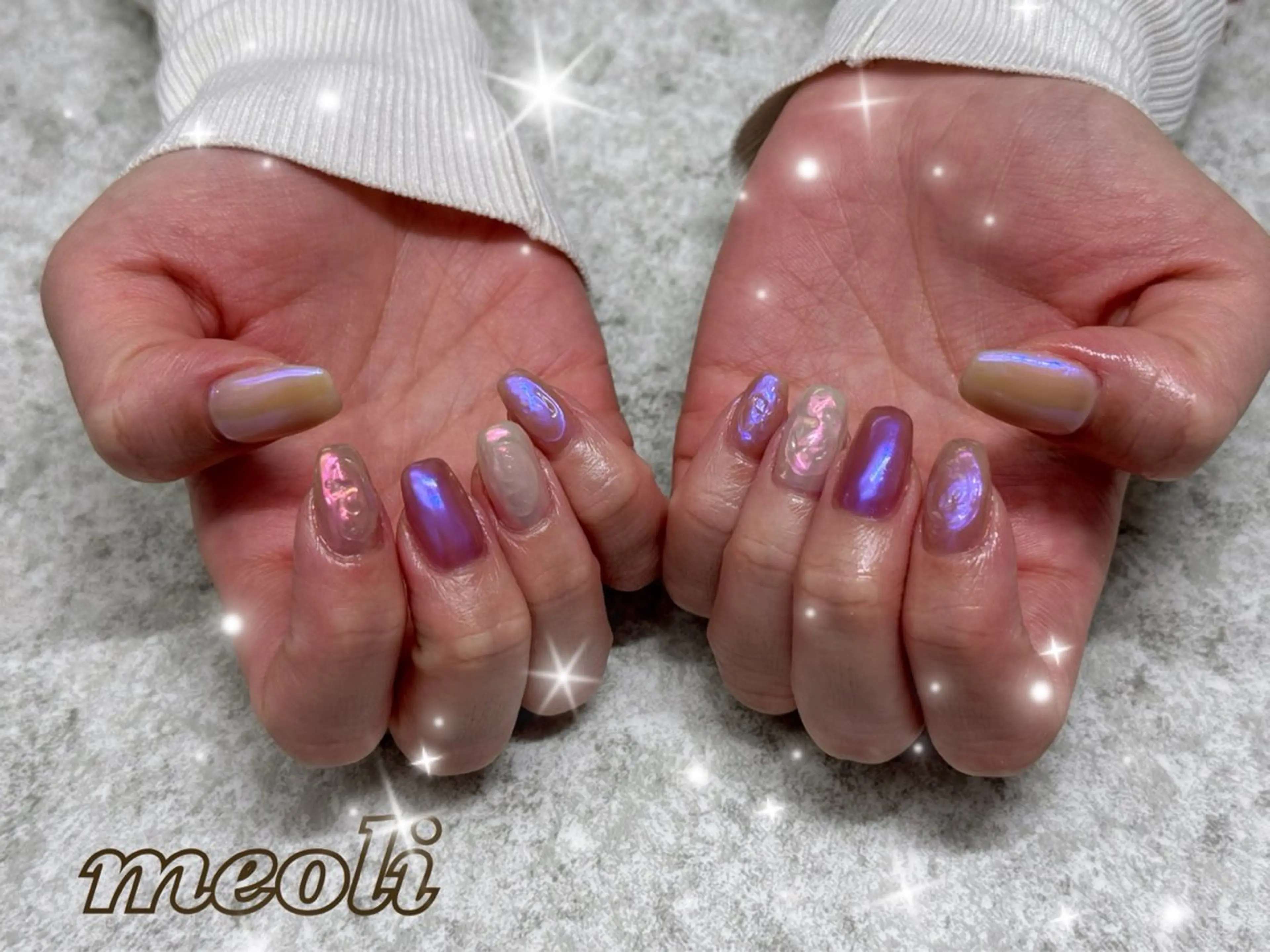 ネイル ハンドネイル nail salon meoli ヒトミのネイルデザイン