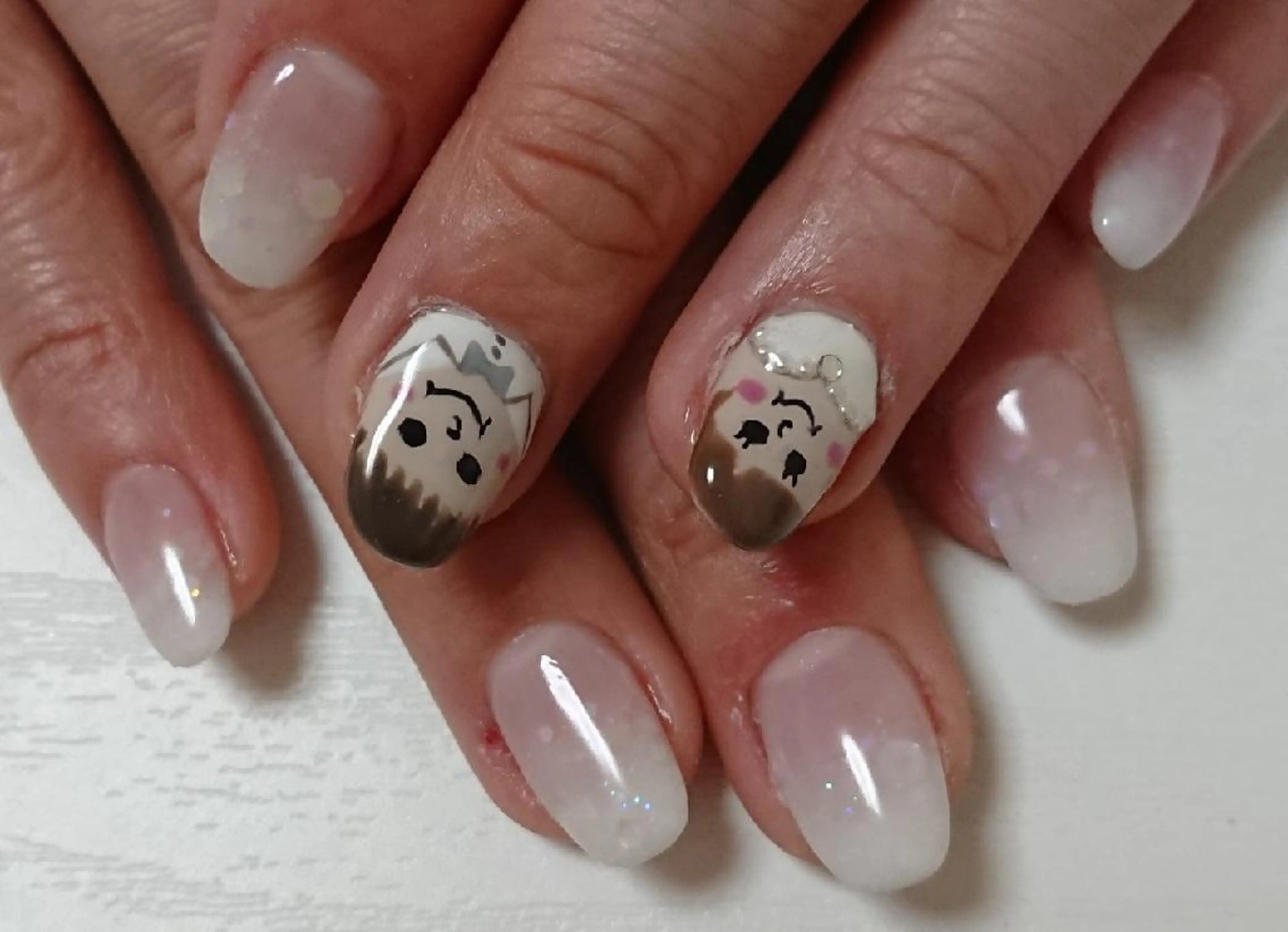 ネイル アートネイル スカルプネイル ブライダルネイル Lilith Nailのネイルデザイン