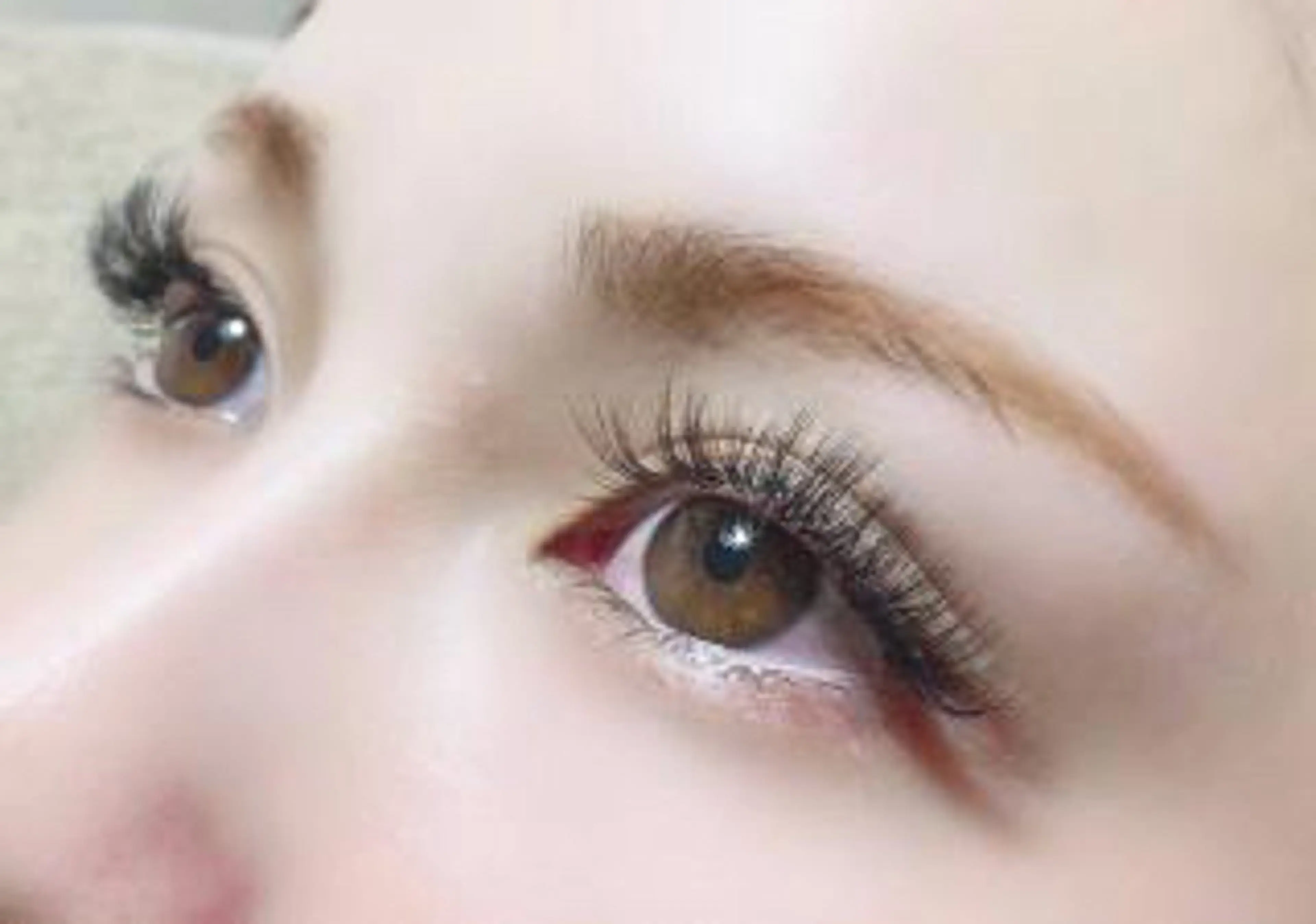 エクパーマ【フラットラッシュ120本×まつ毛パーマのセット】カラー不可❌2/14限定⚠️補足説明お読みください🙇‍♀️の写真