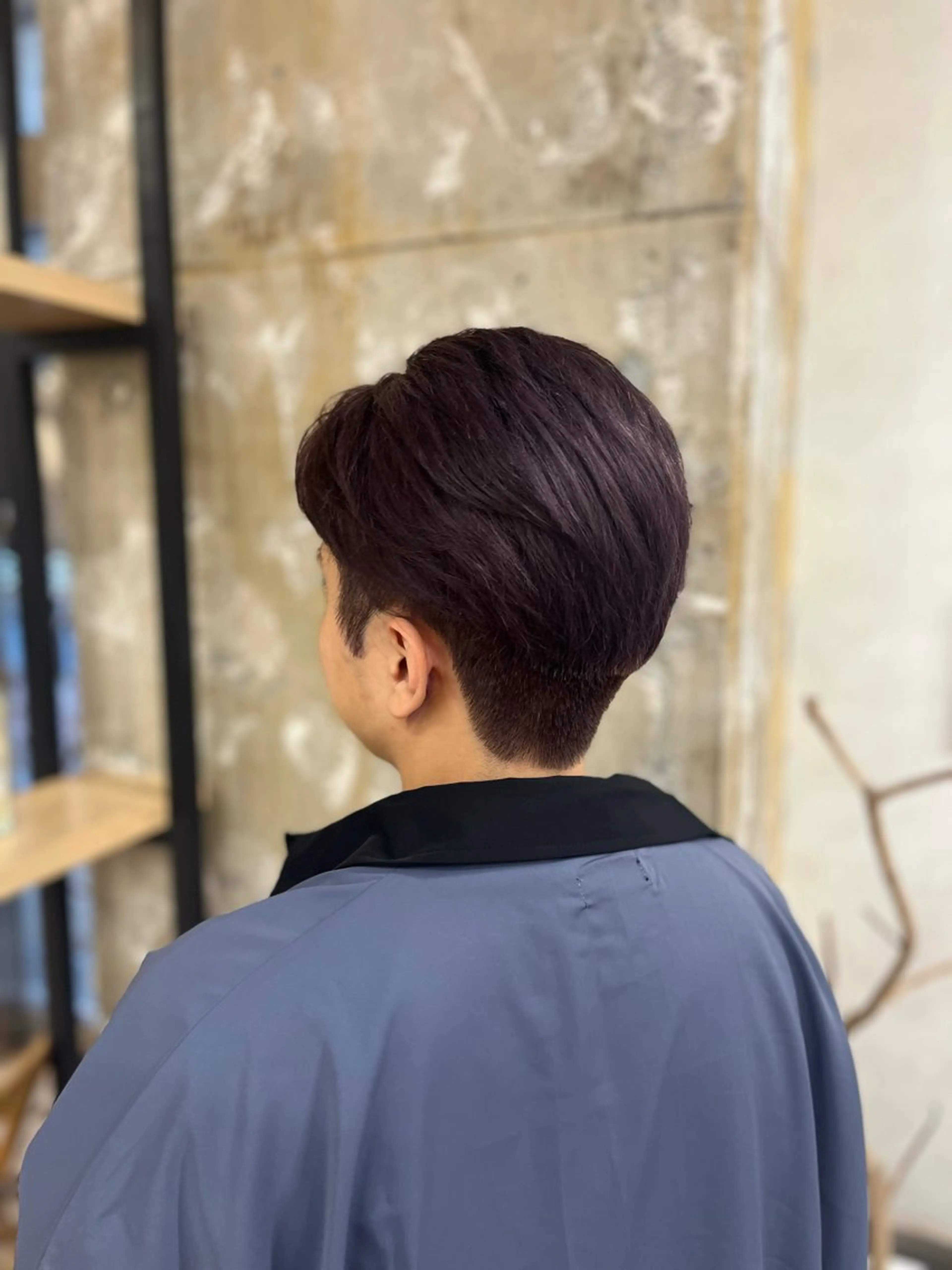 ショート カラー ブリーチ ラベンダーカラー 寒色 ♡ レイヤー ┊︎miyuのヘアスタイル