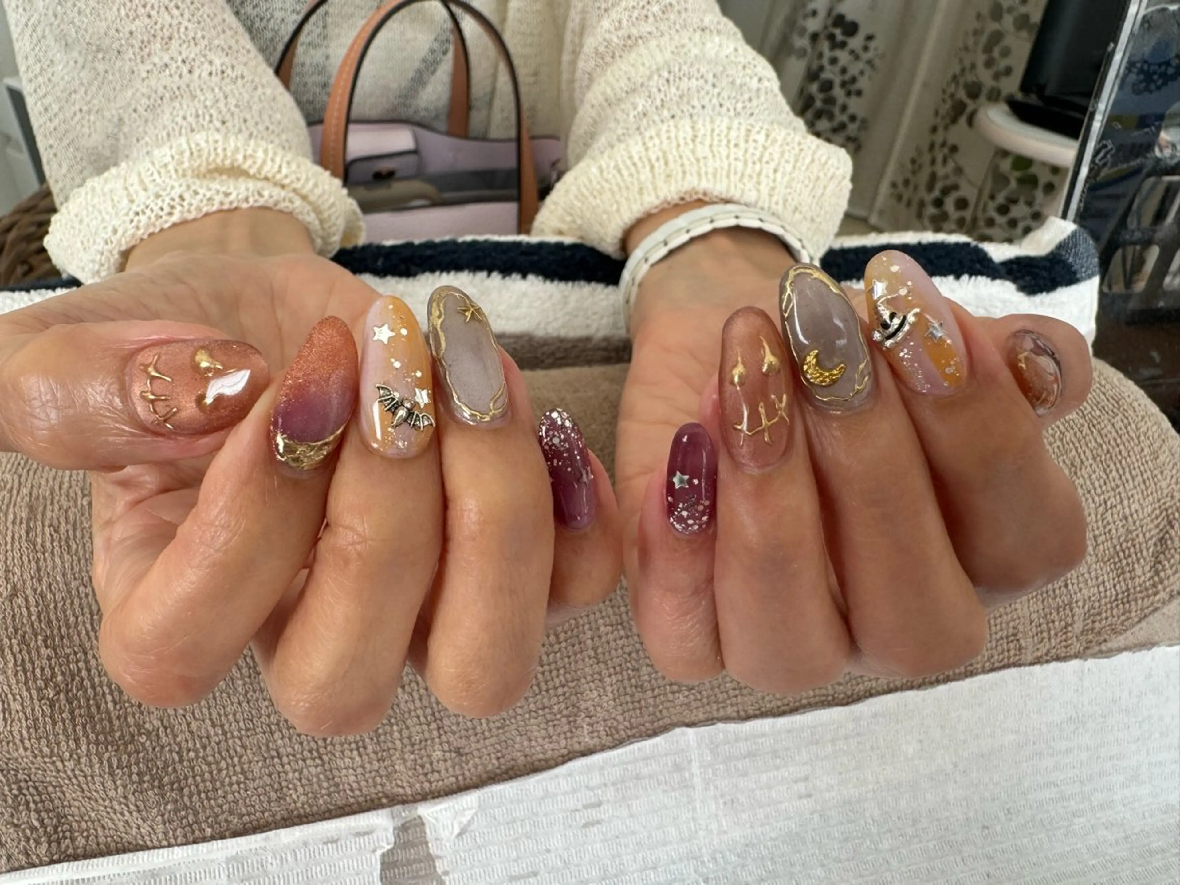 ネイル ハロウィン 持ち込み リオッサ  オブ ラグーン神戸店のエステ・リラクイメージ