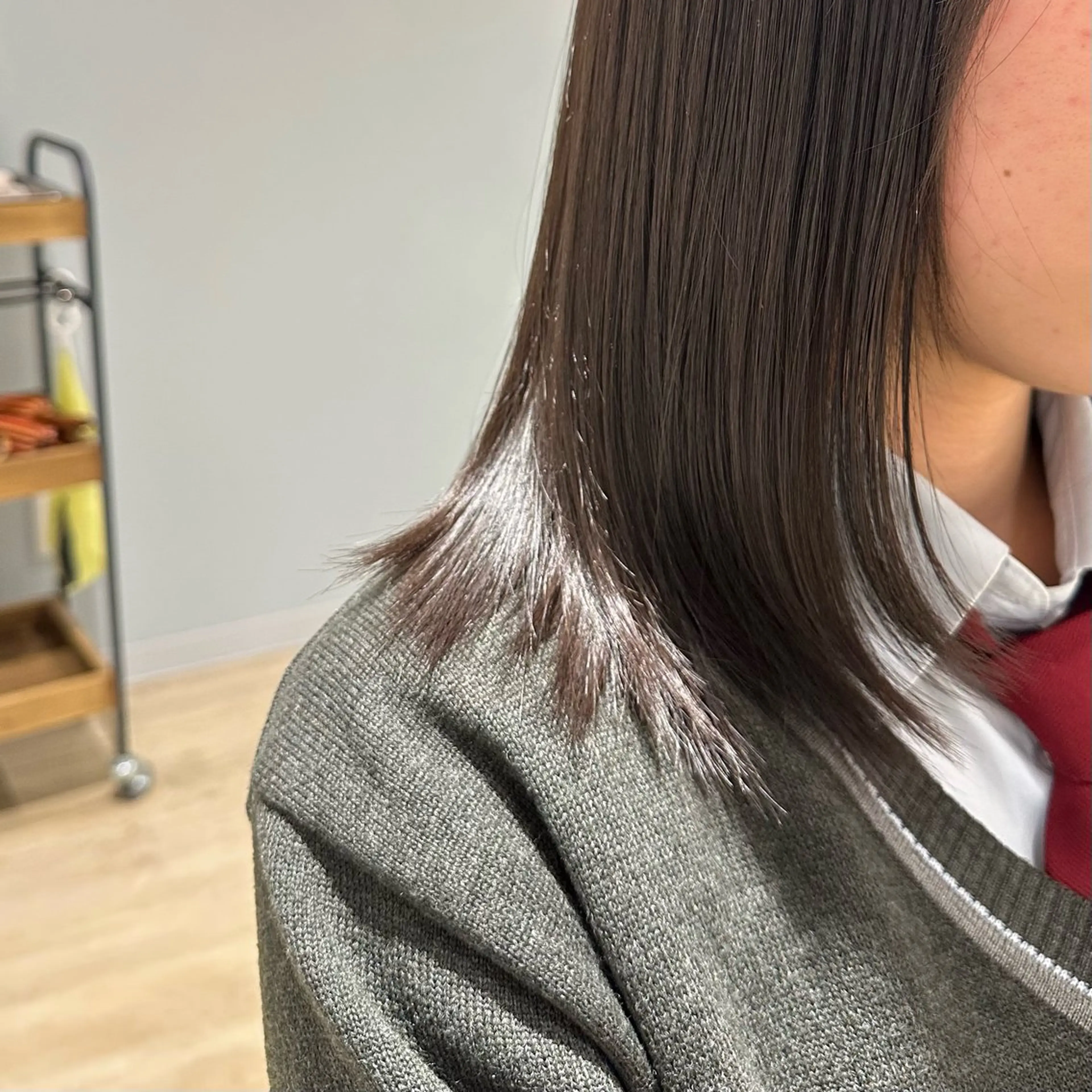 ミディアム レイヤーカット 【Lien】 AYUのヘアスタイル