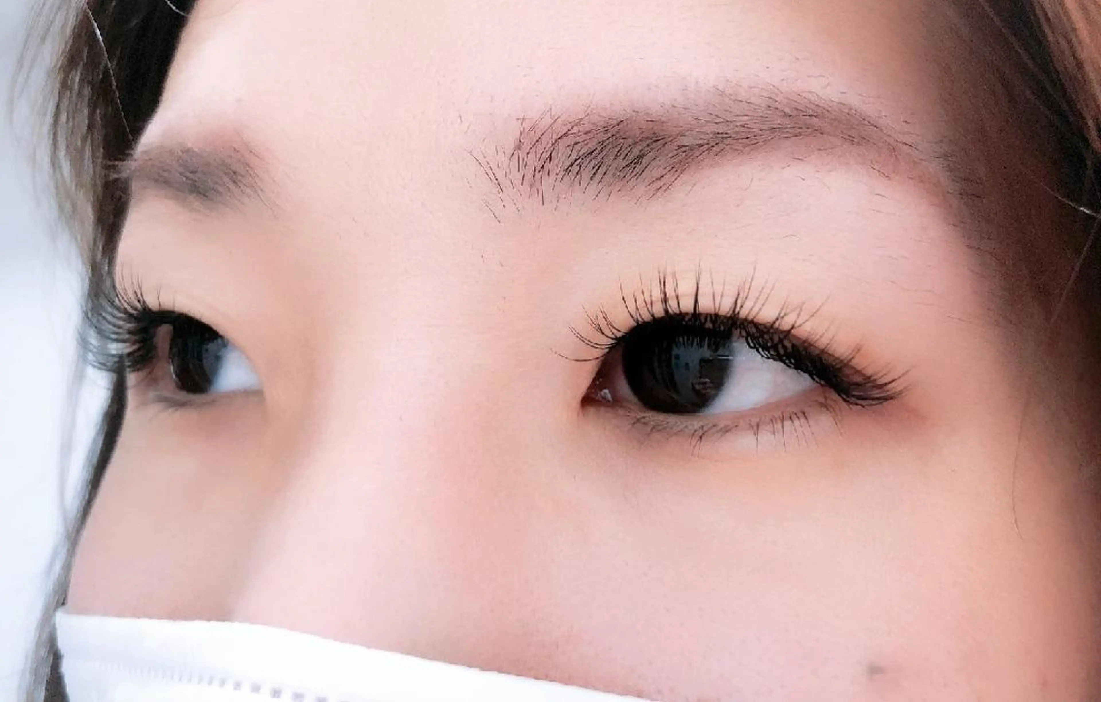 マツエク・マツパ 付け放題 フラットラッシュ ナチュラル まつげパーマ セクシー マツエク 吉岡 ゆうなのマツエク・マツパデザイン