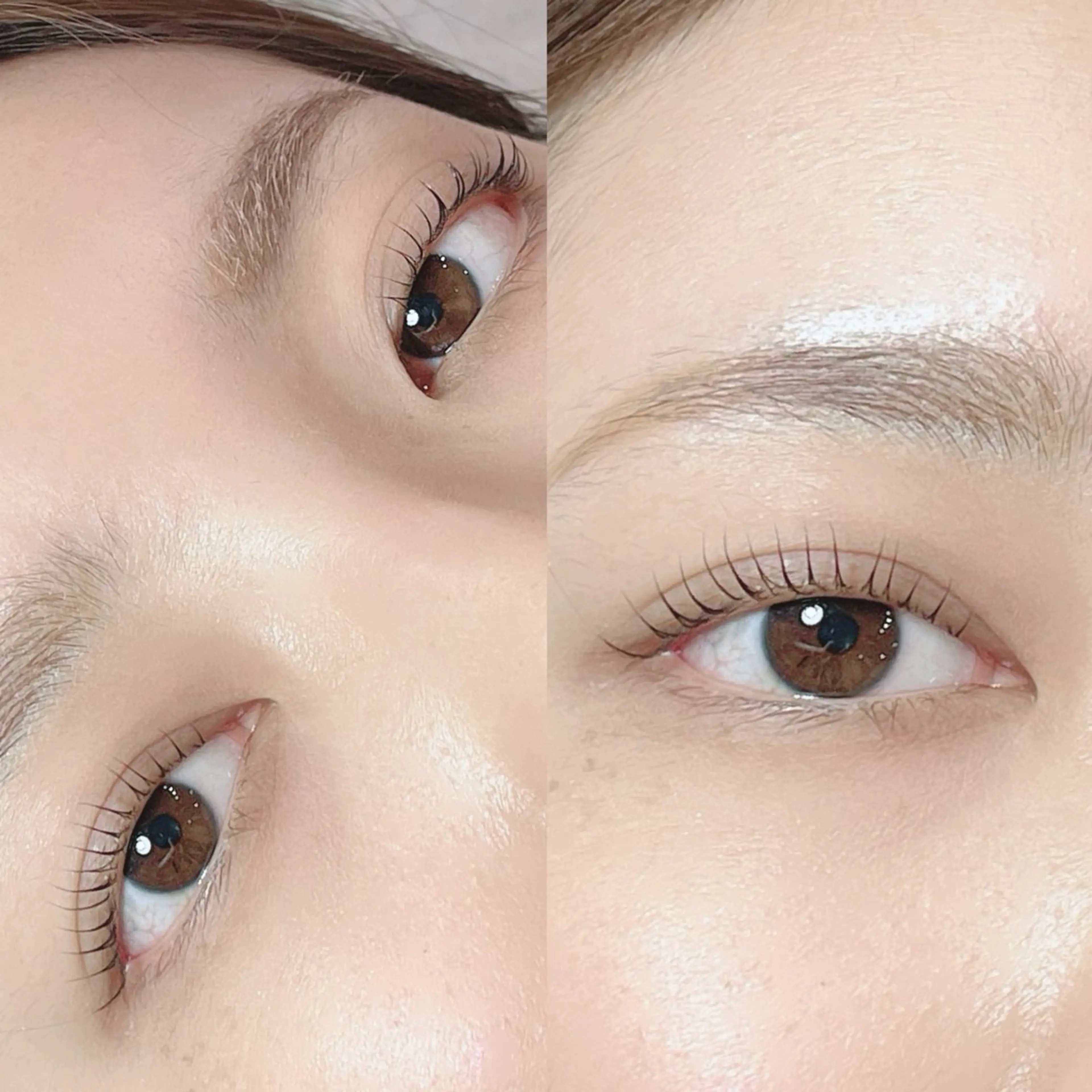 🕊️アイブロウwaxメイク付きの写真