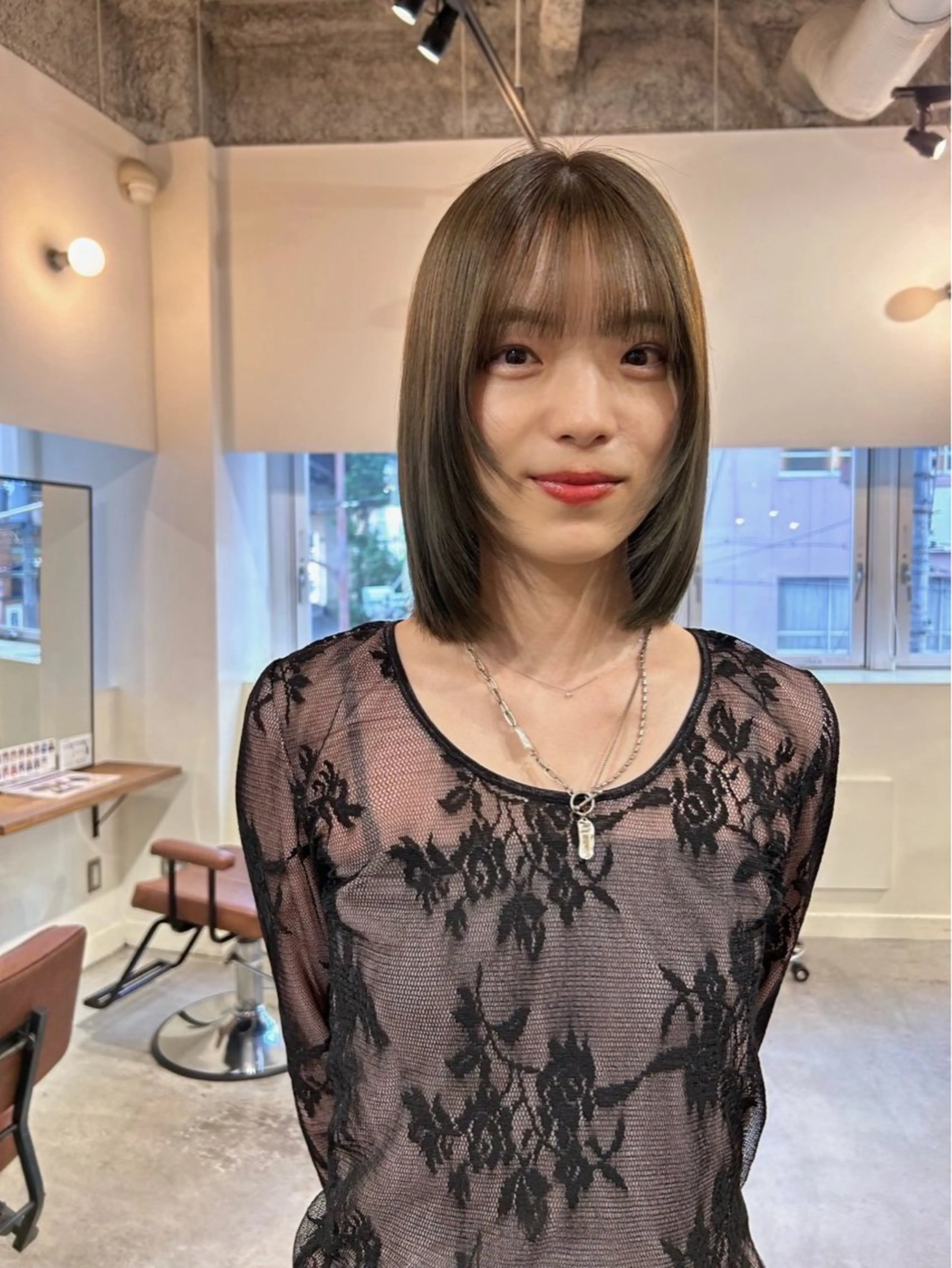 カラー ヘアカラー 梅田/透明感カラー /ひかるのヘアスタイル