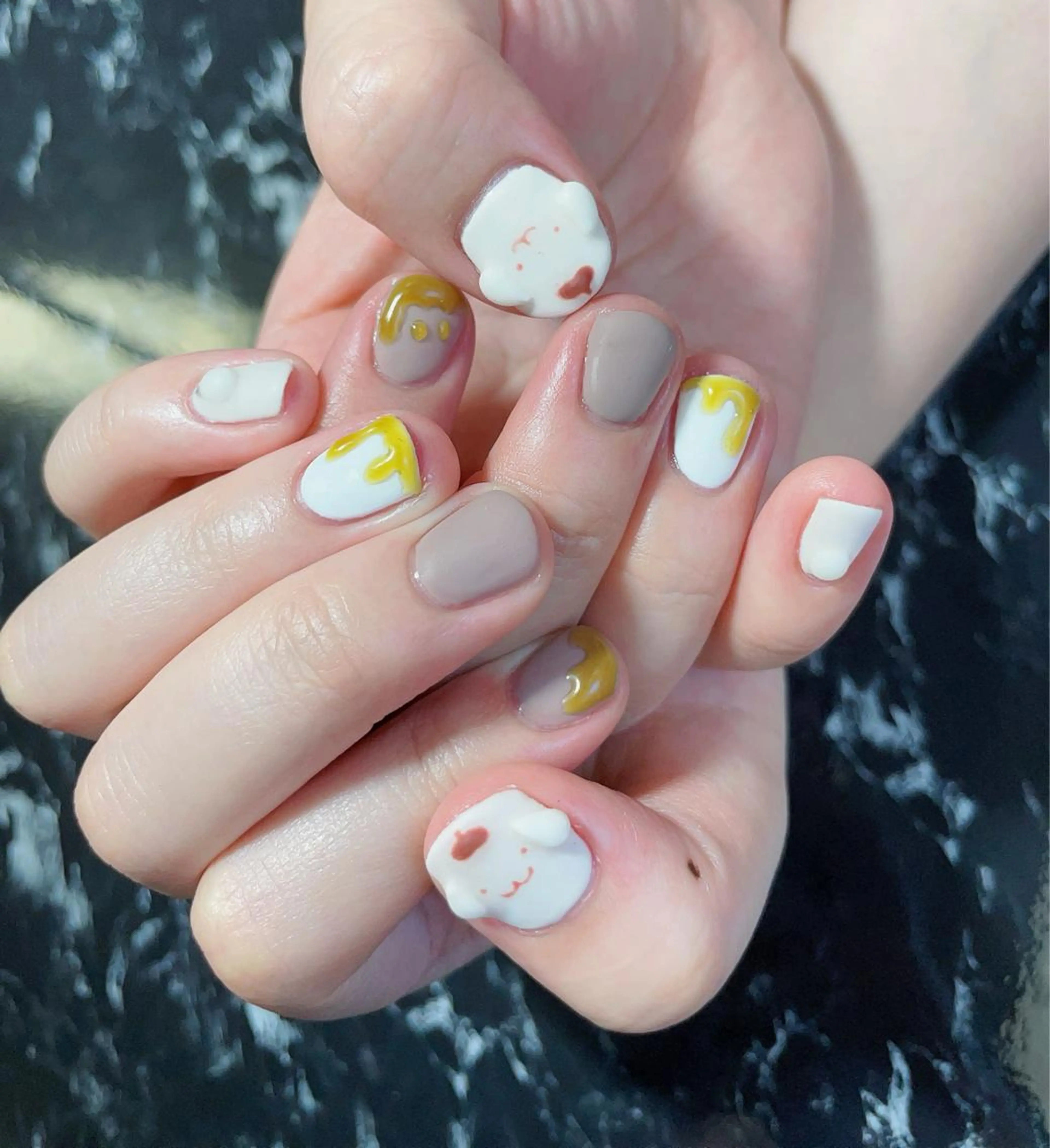 ネイル アートネイル 持ち込み ハンドネイル S♡NAIL所属・S.NAIL Suuのネイルデザイン