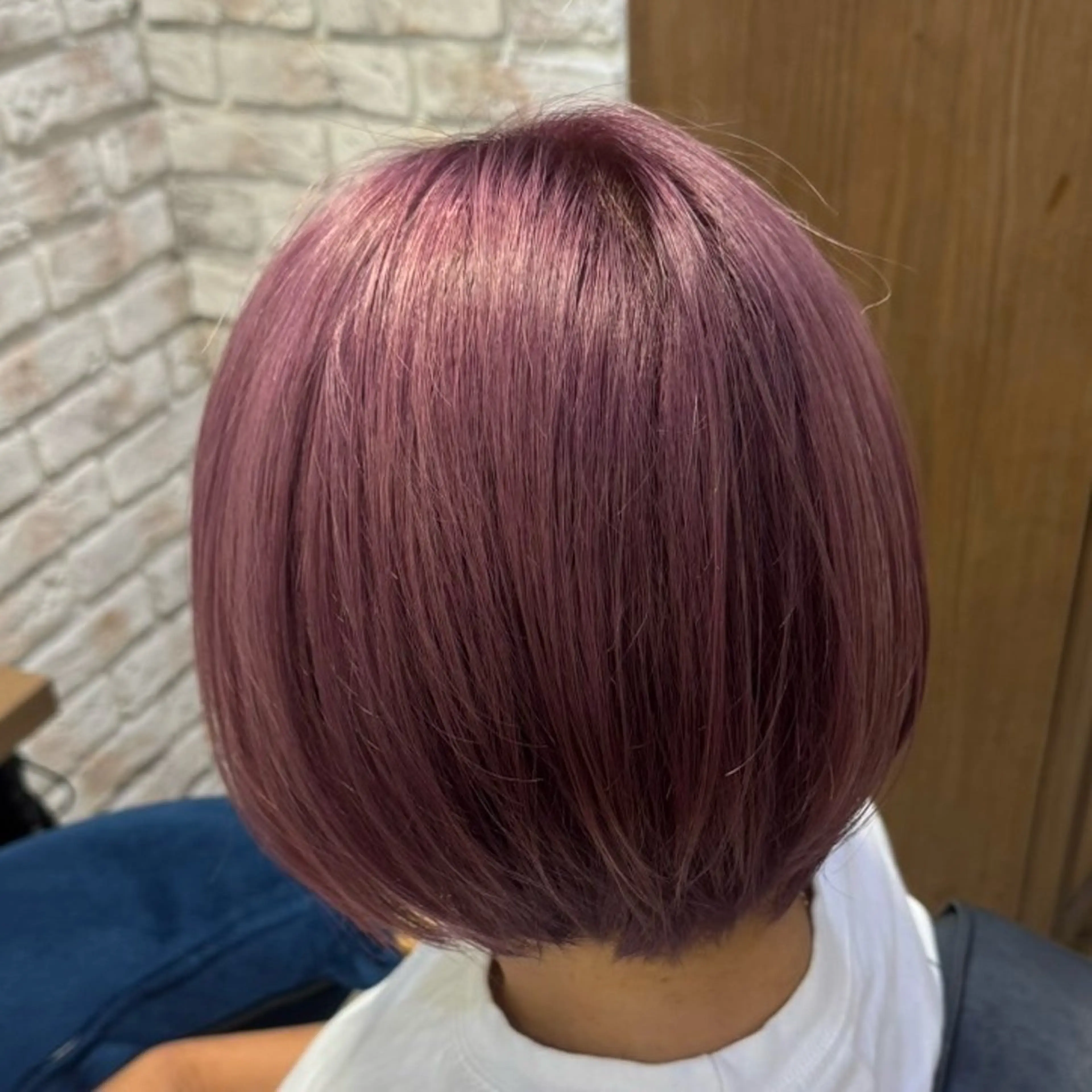 ショート カラー ヘアカラー 髪質改善/縮毛矯正 💜COCORO💜のヘアスタイル