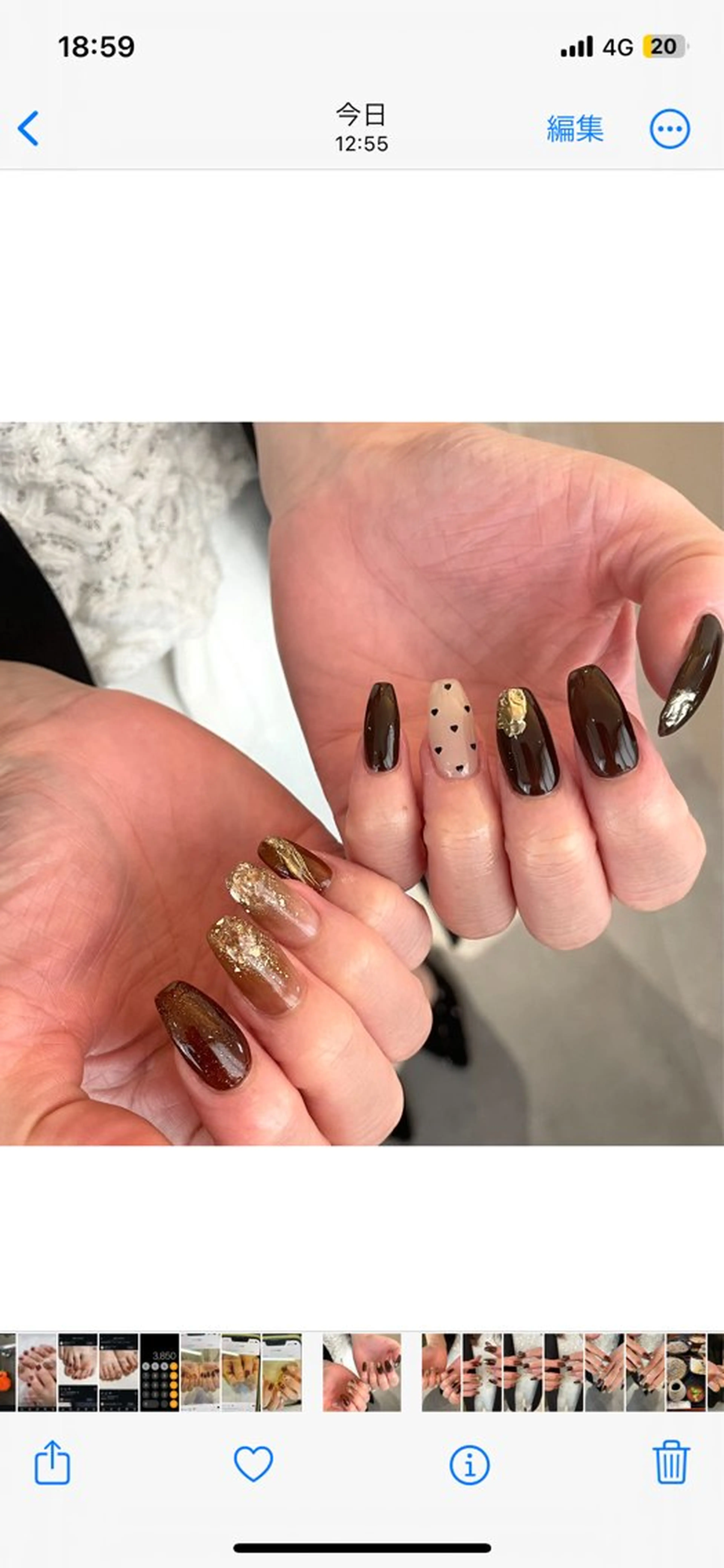 ネイル ハンドネイル etorca nailのネイルデザイン