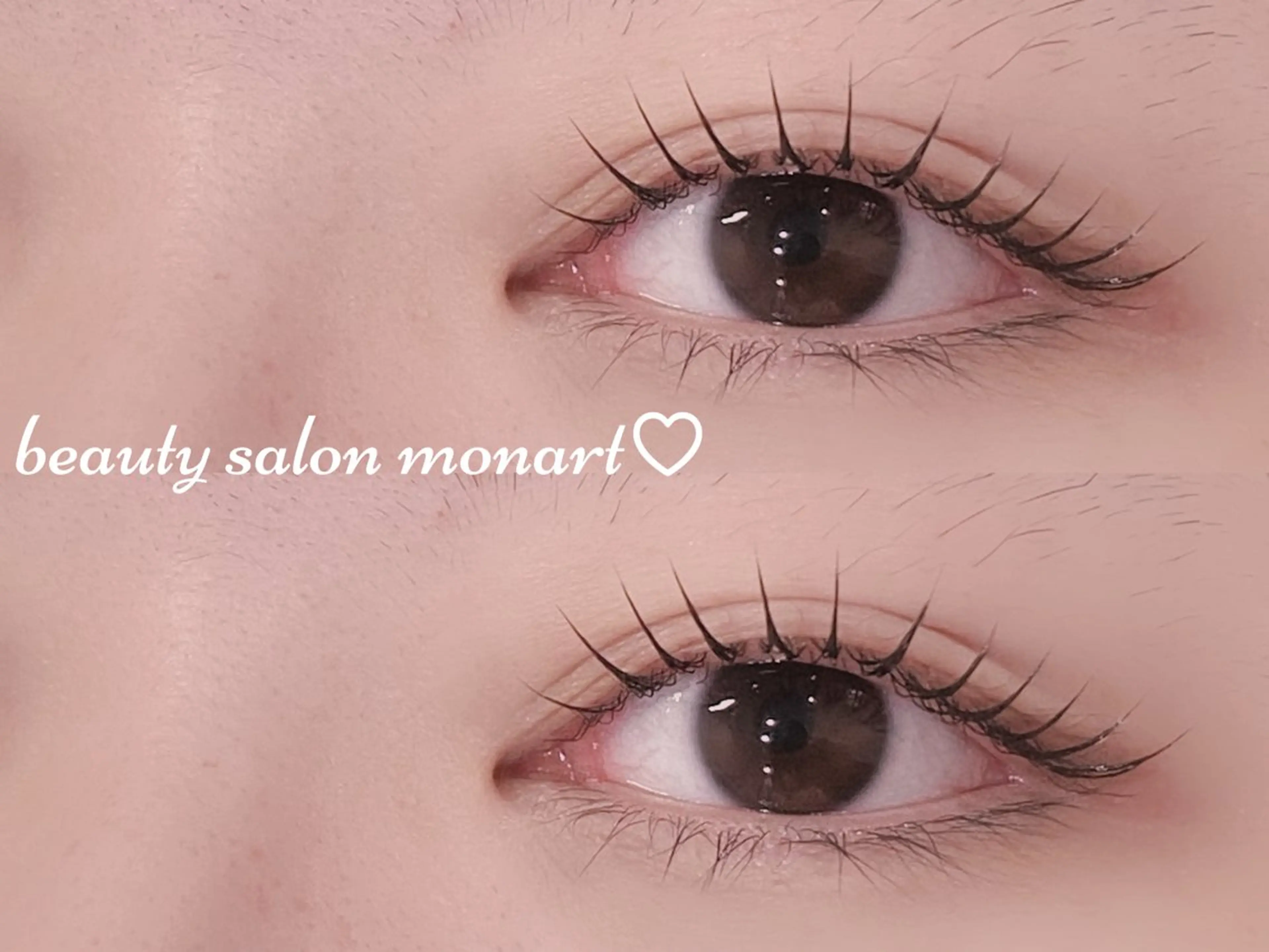 マツエク・マツパ マツパ monart kurehaのマツエク・マツパデザイン