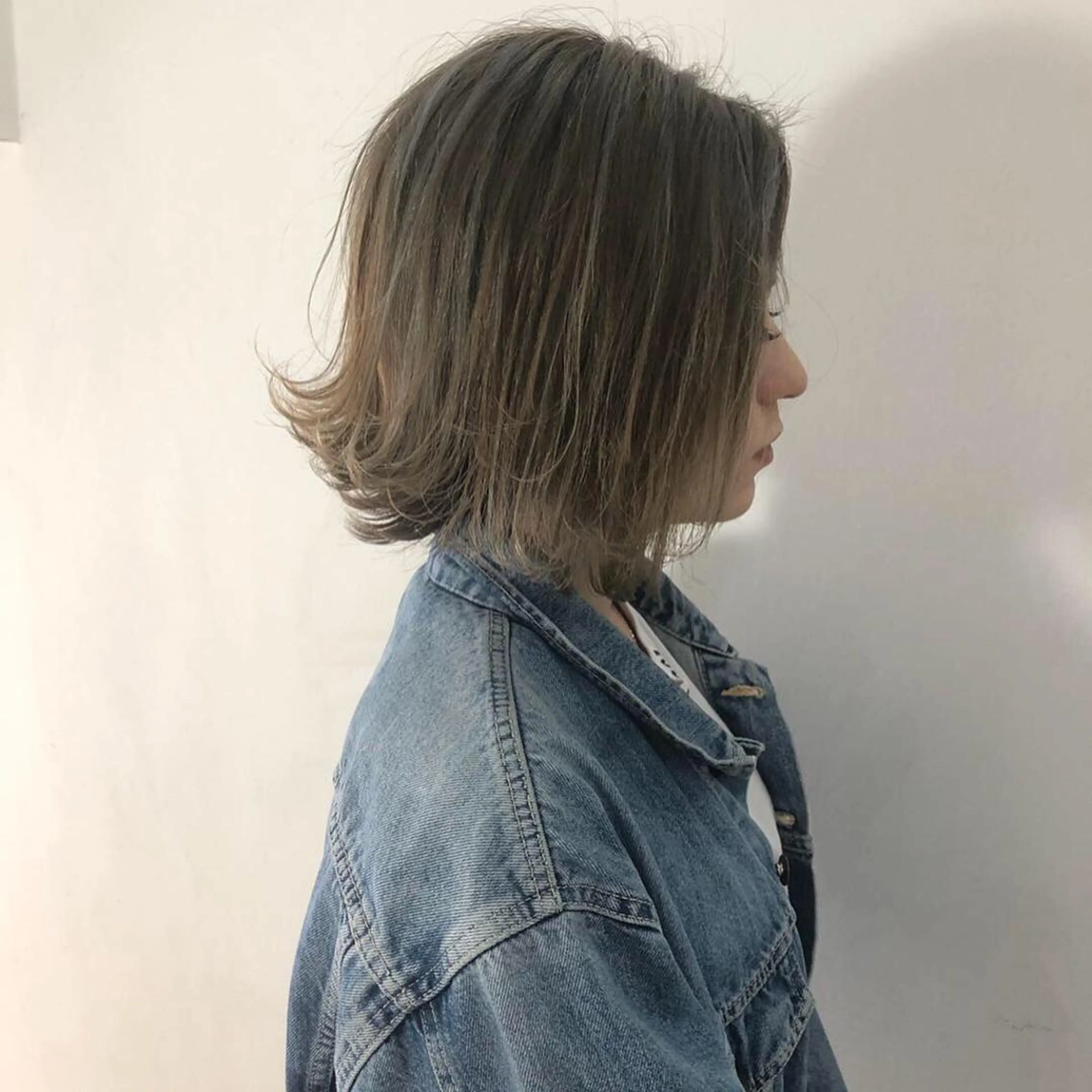 ショート カラー 透明感カラー ハイライトカラー ハイライト ヘアカラー トリートメント Tao所属・藤川 大智のヘアスタイル