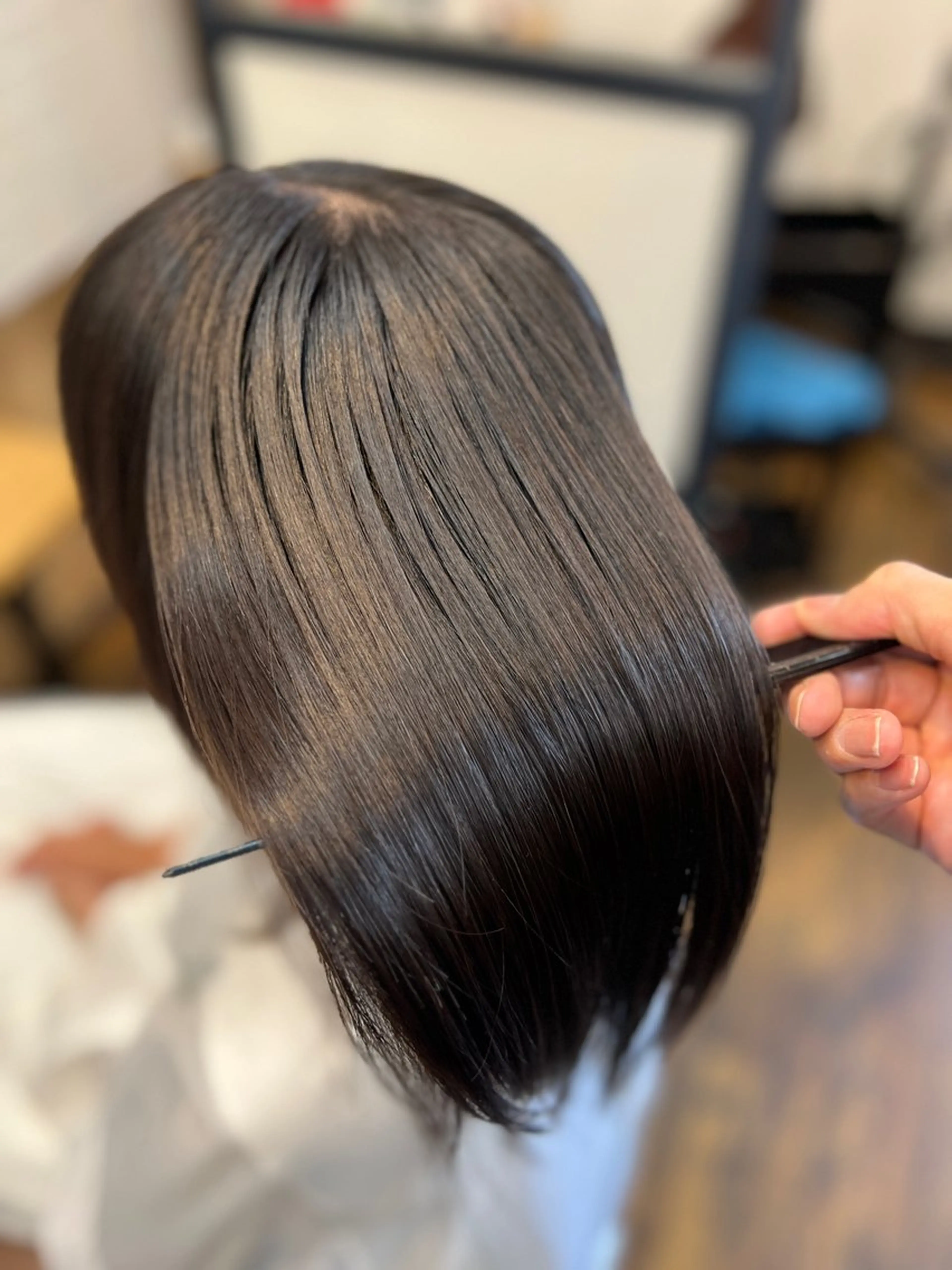 ロング Salowin銀座suite店所属・美髪縮毛矯正/髪質 改善カラー/寺倉海人のヘアスタイル