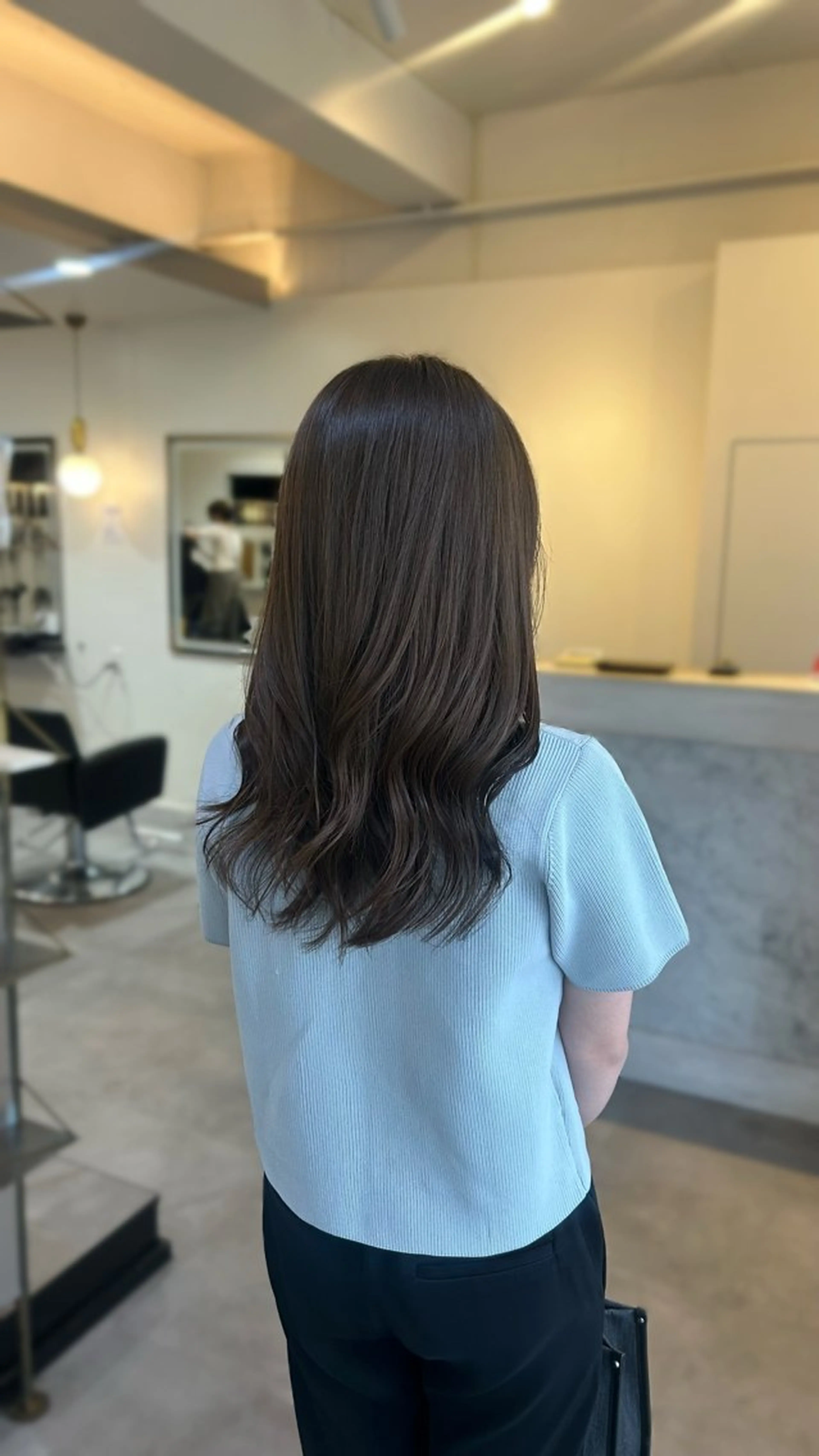 ロング カラー 透明感カラー カット ヘアカラー トリートメント Machi ／ Cielのヘアスタイル