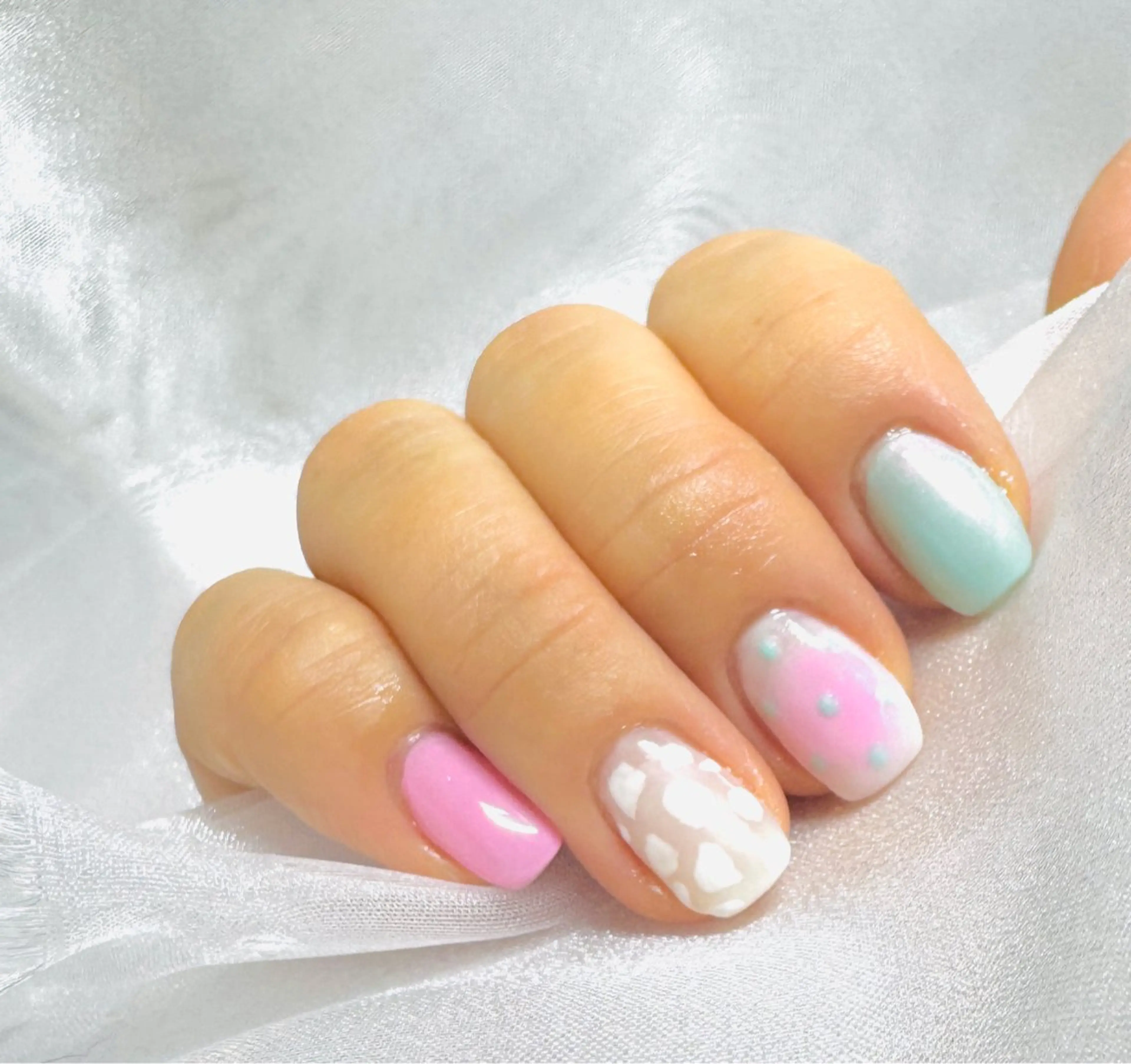 ネイル パステルネイル ハンドネイル nail atelier R所属・nail atelier  Rのネイルデザイン