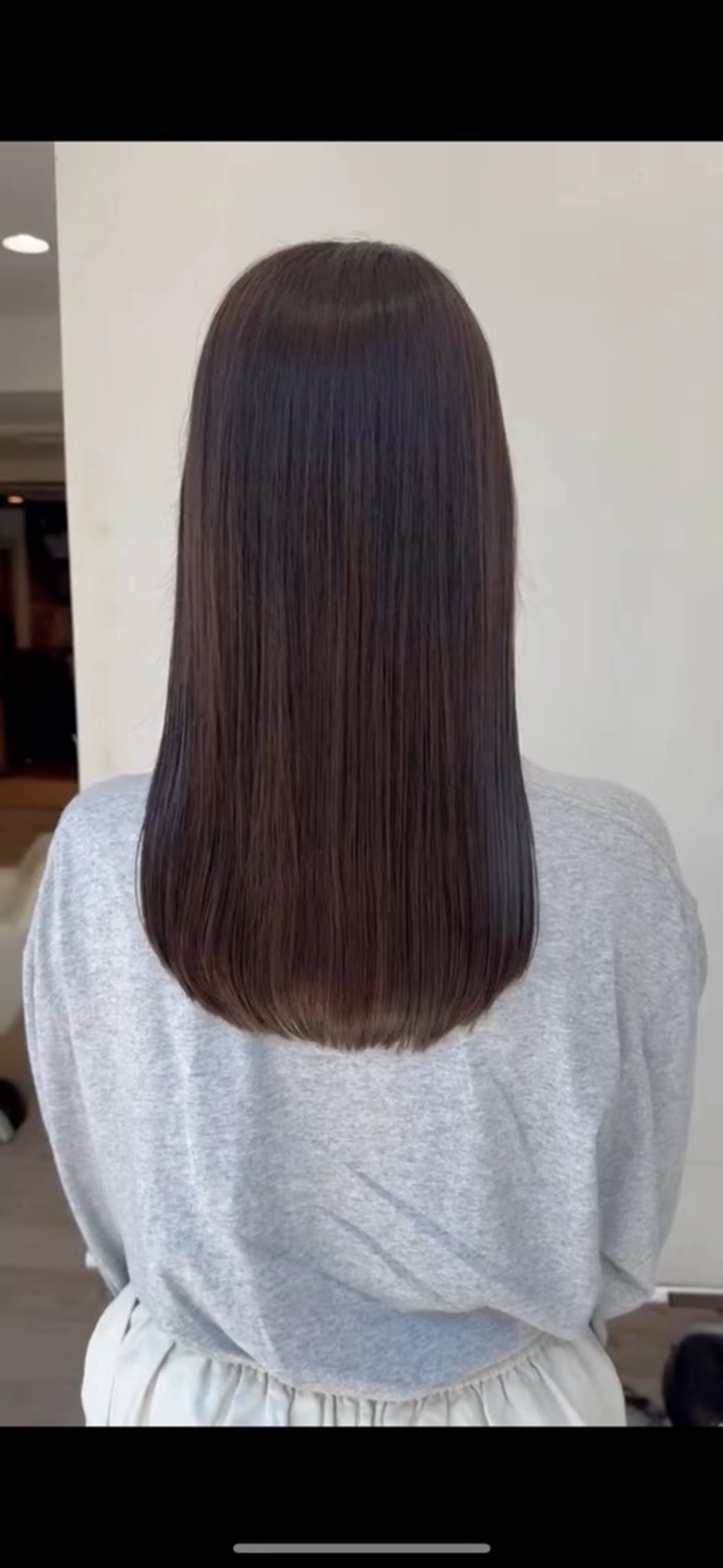 カット&髪質改善トリートメントの写真