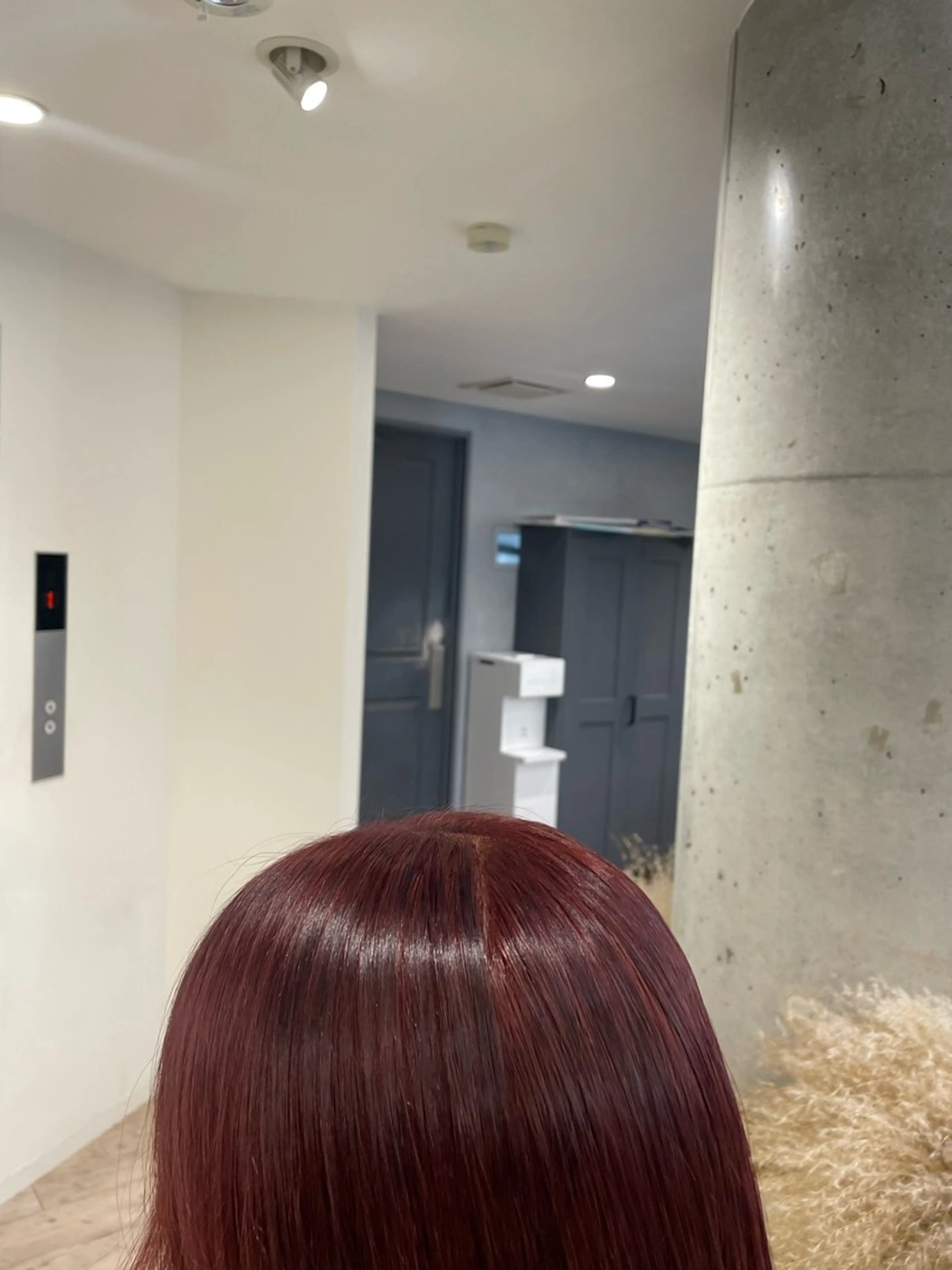 セミロング ヘアカラー トリートメント ♡似合わせハイトーン ♡maiのヘアスタイル