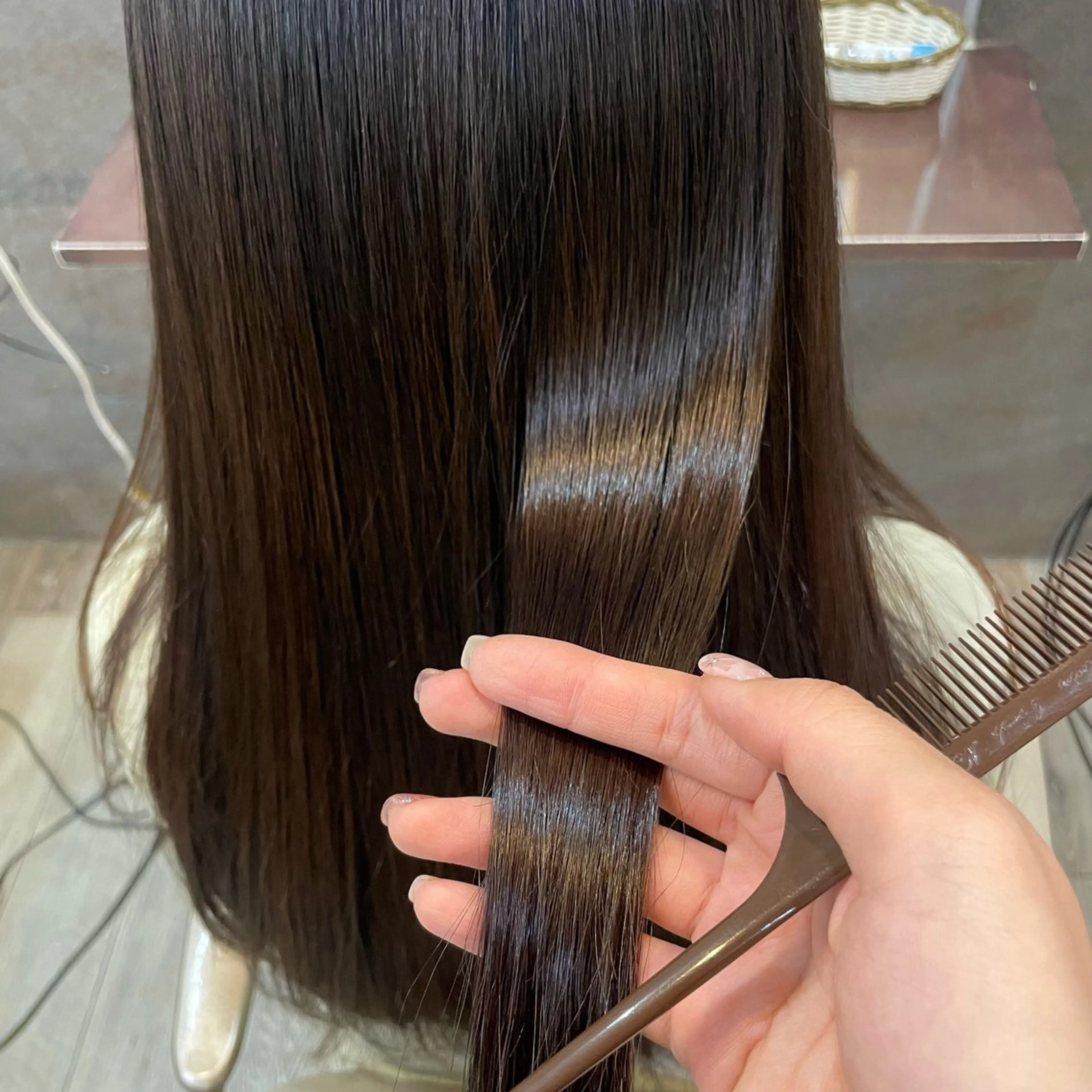 ロング 岩水 穂華のヘアスタイル