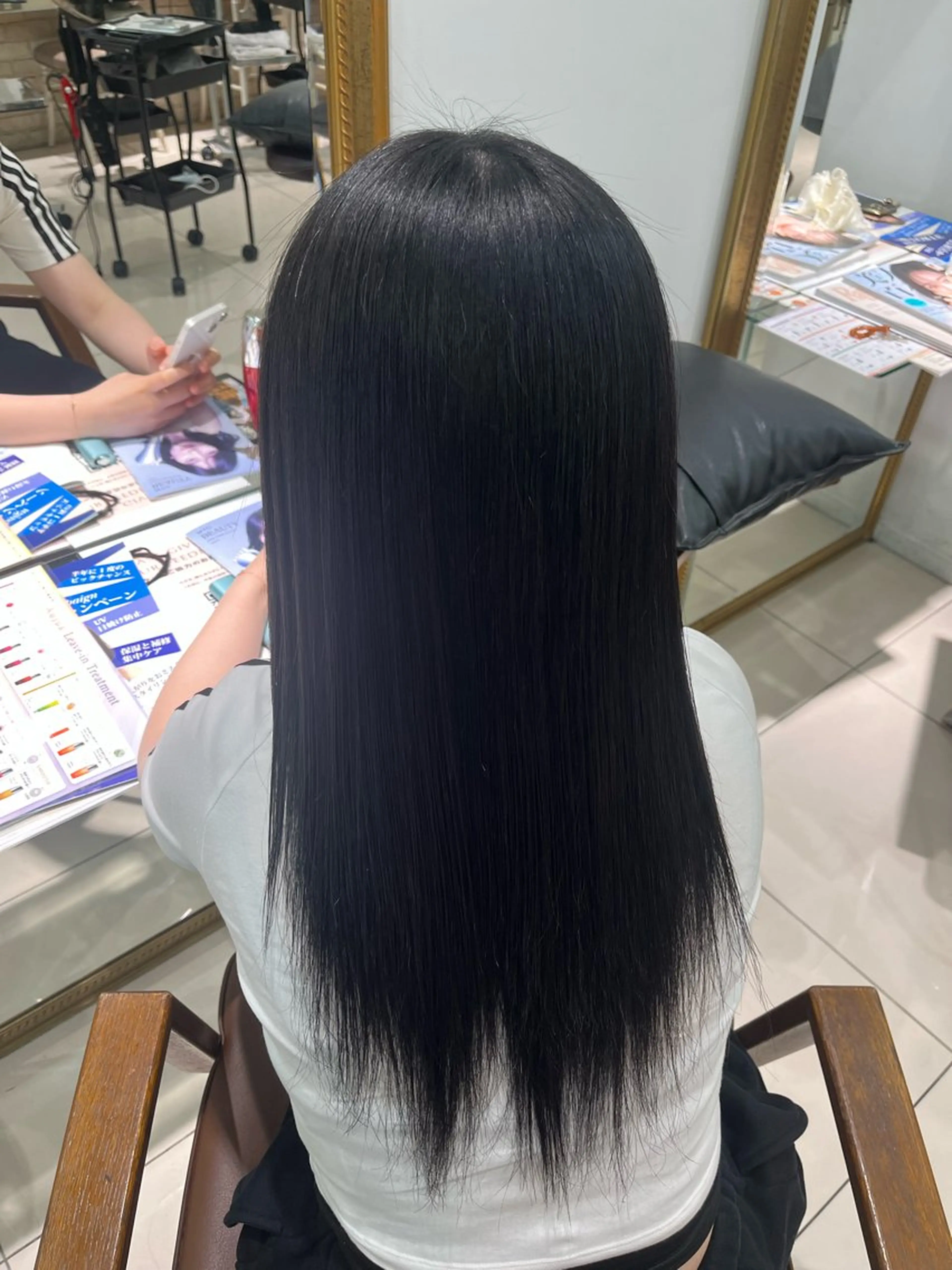 セミロング くせ毛 髪質改善 トリートメント 髪質改善 💞はな🫧🎀のヘアスタイル