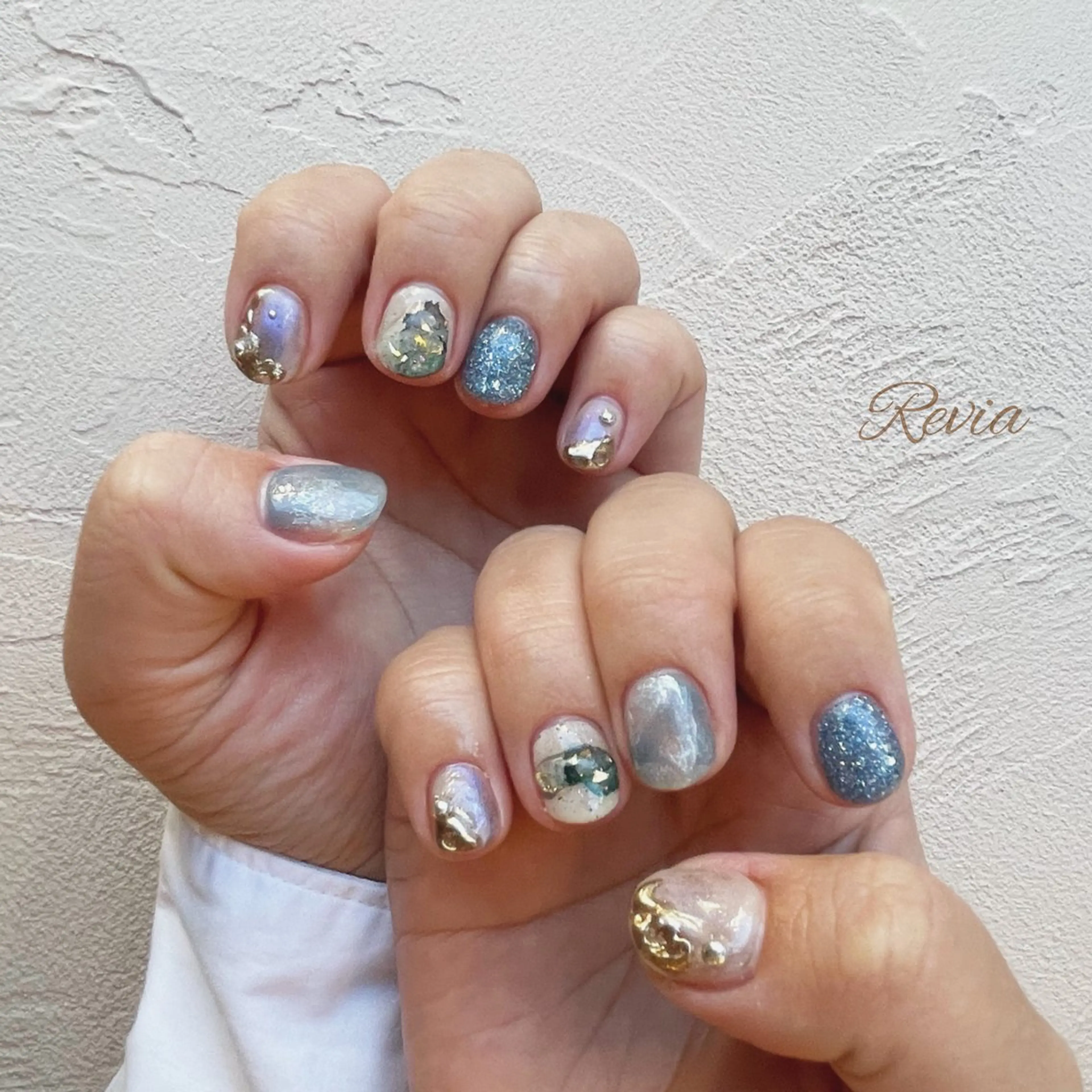 ネイル ハンドネイル revia所属・ERI Nailistのネイルデザイン