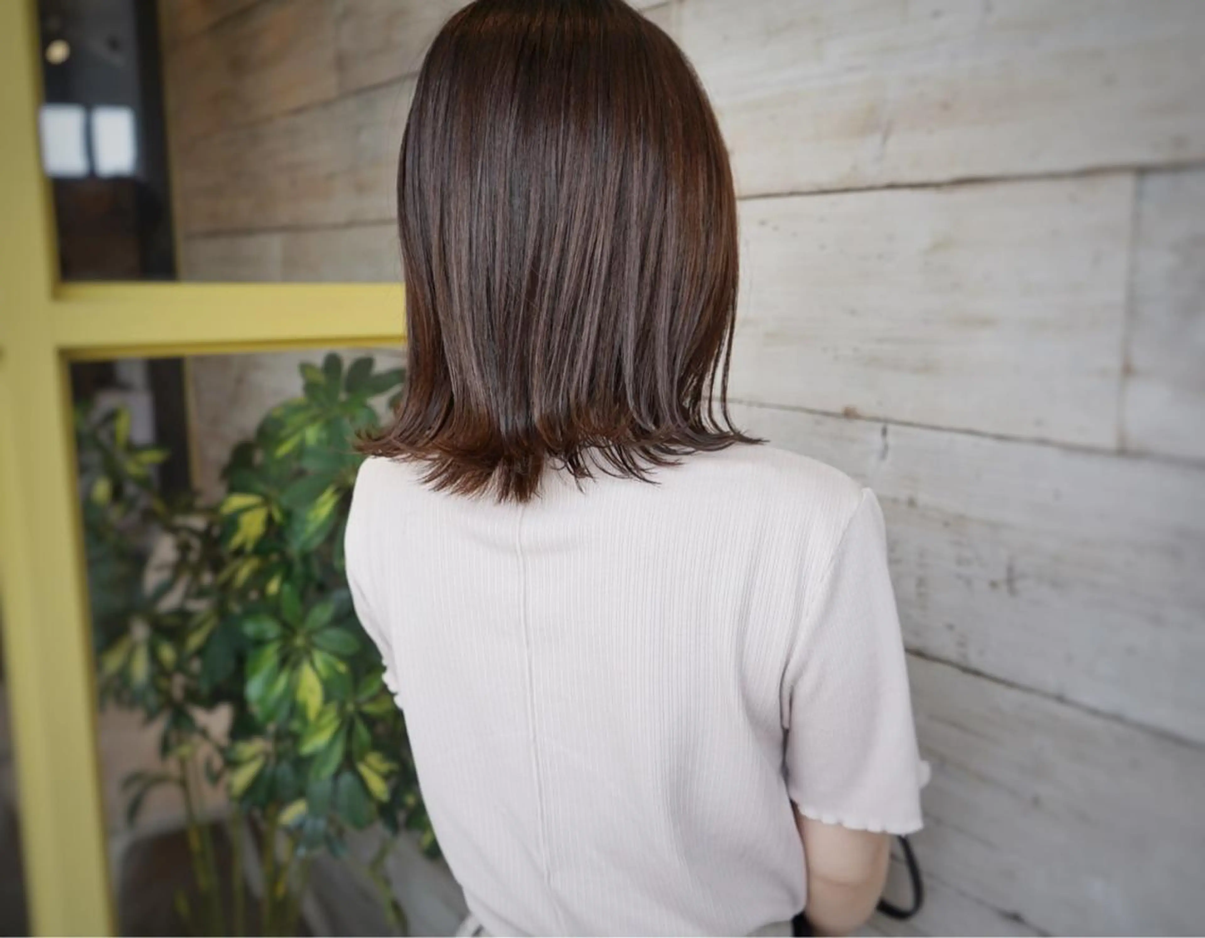 ショート 切りっぱなしボブ ボブ 黒田 啓太のヘアスタイル