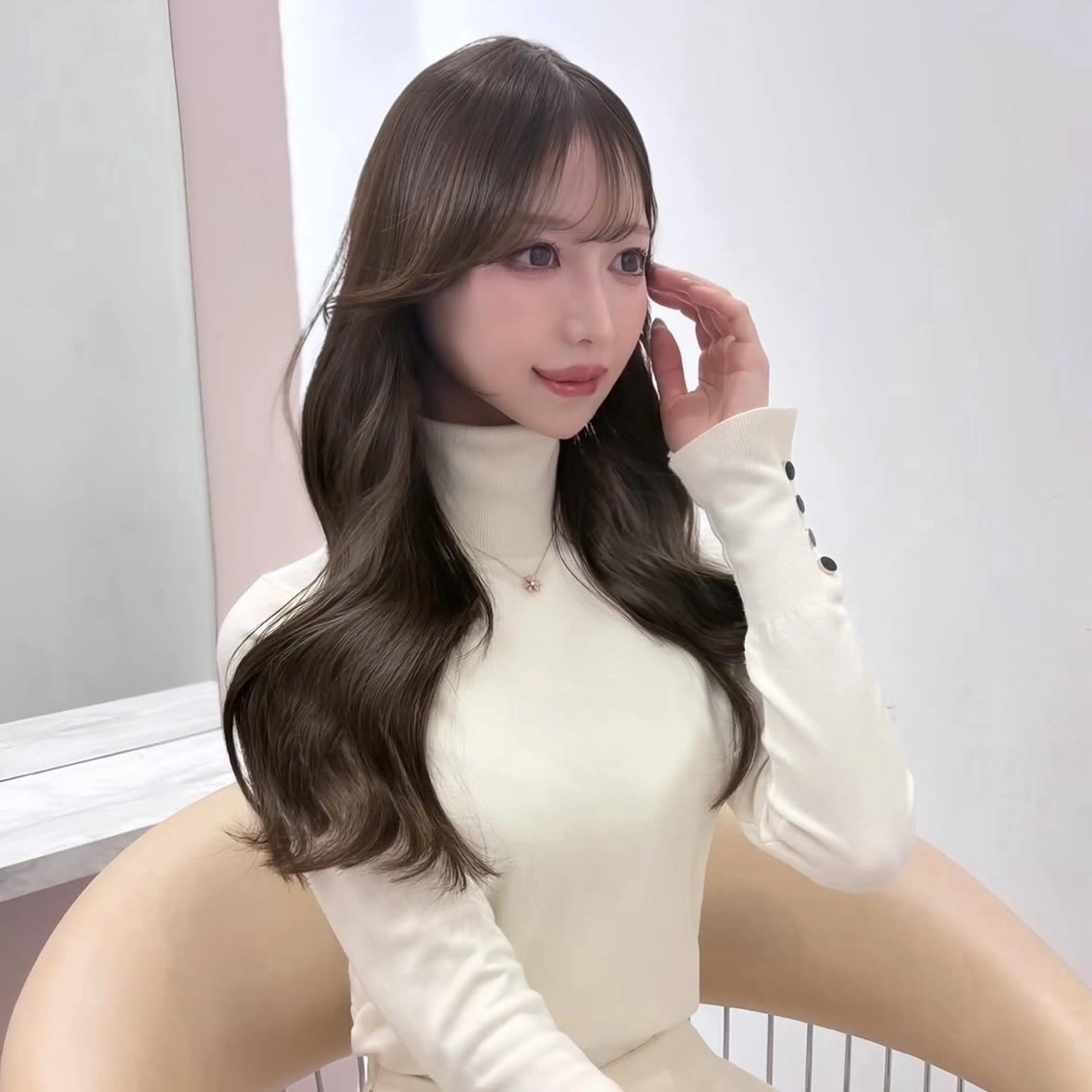 ロング ヘアカラー 𝑁𝑂𝐼𝑆𝑀 🎀 yume ✧₊のヘアスタイル