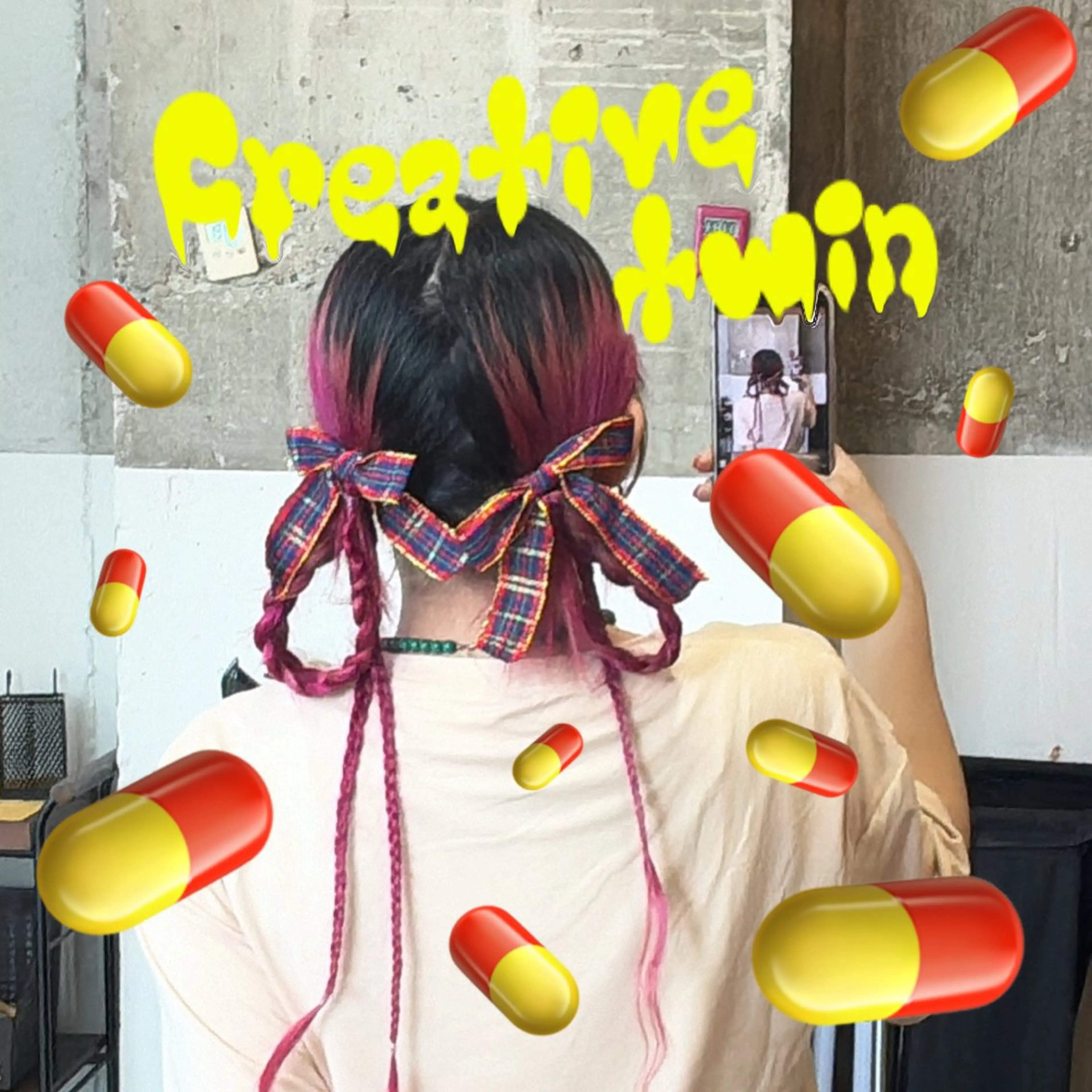 ロング ヘアアレンジ ヘアセット 🌼ピンク/レッド/ アレンジ/Mei🌼のヘアスタイル