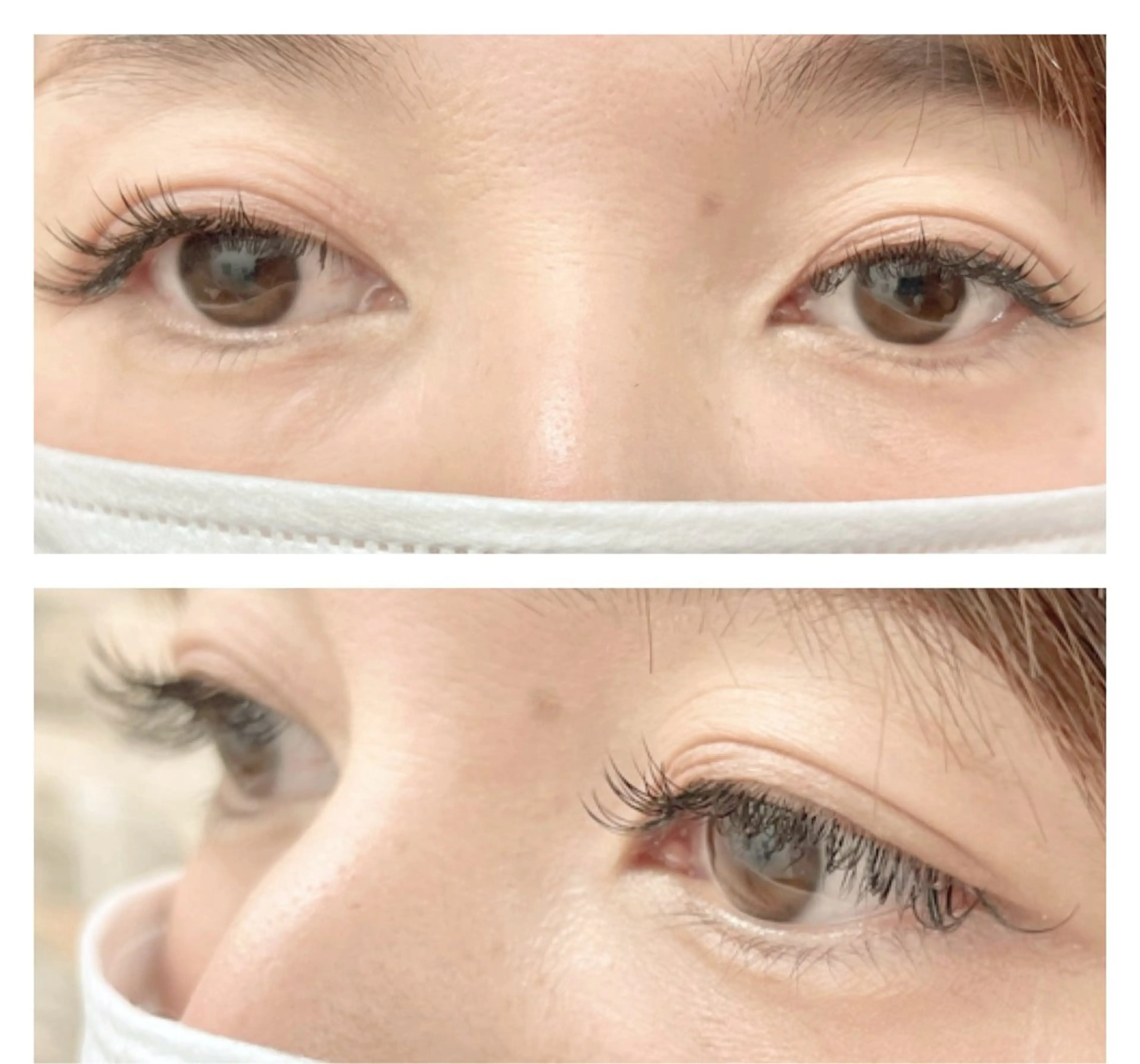 マツエク・マツパ バインドロック 目尻長め マキア青森浜田店 阿部のマツエク・マツパデザイン