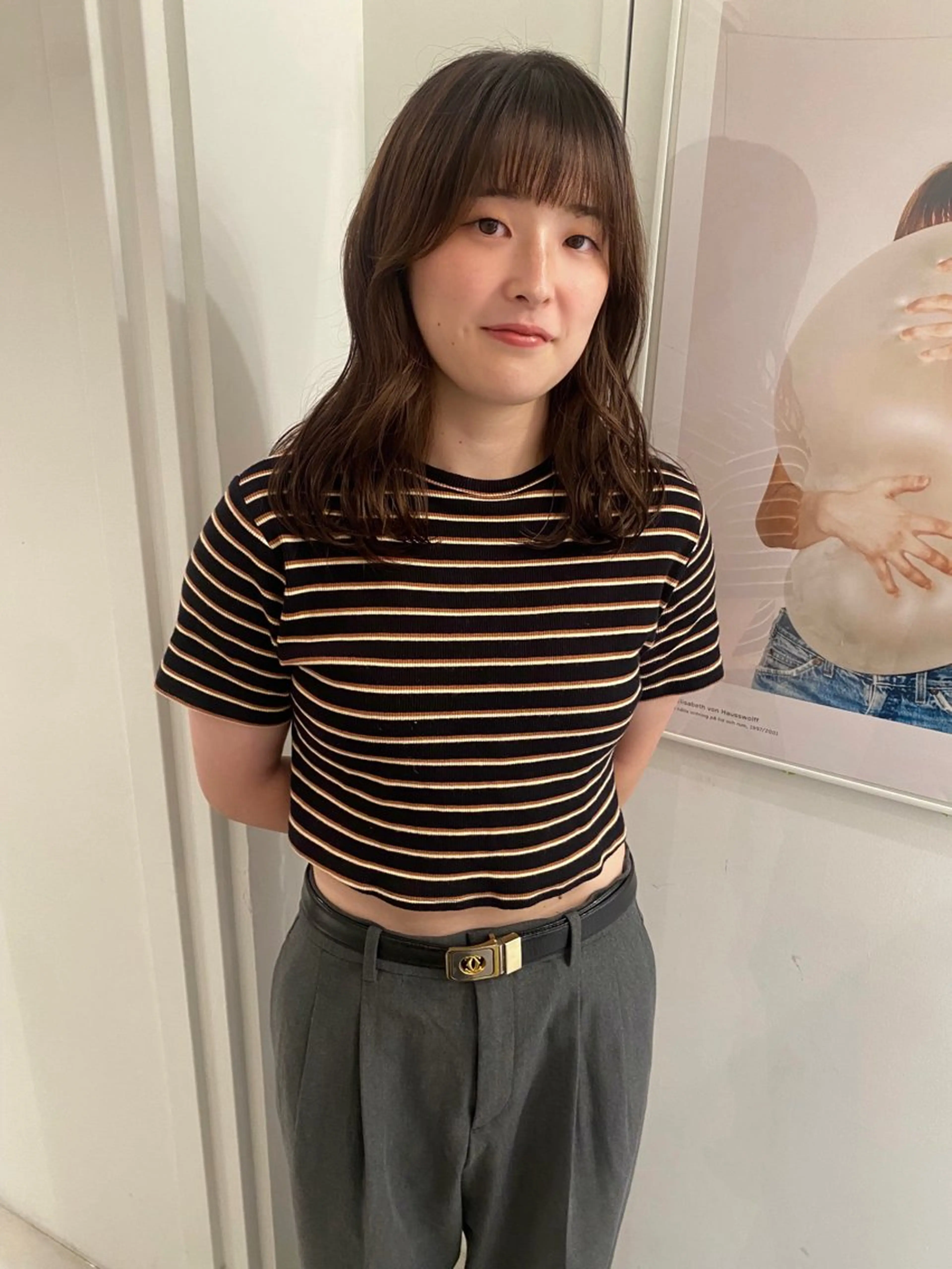 セミロング カラー ヘアカラー riria/ボブ /ブラウンカラー🎀のヘアスタイル