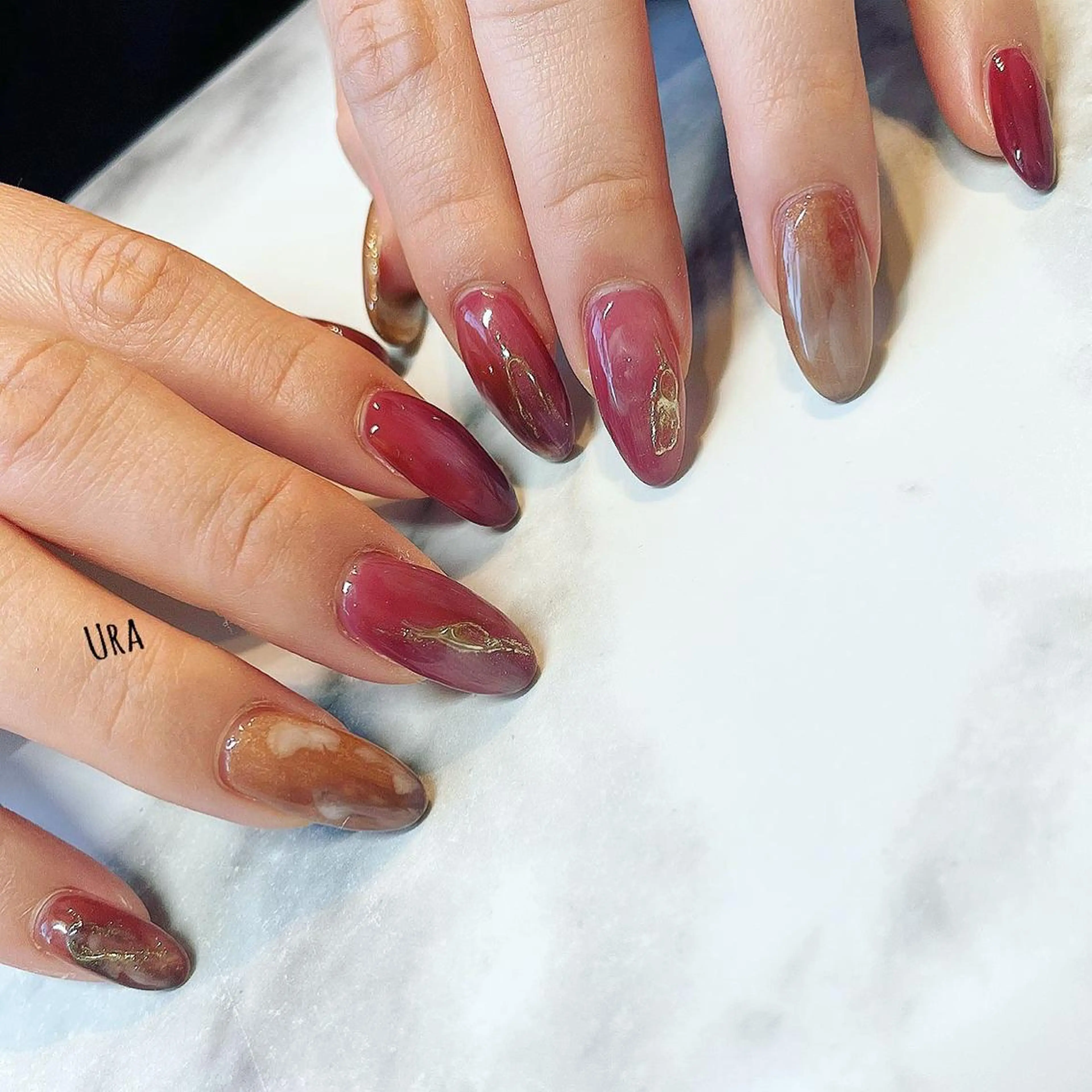 ネイル ハンドネイル UrakoNail 《nail》のネイルデザイン