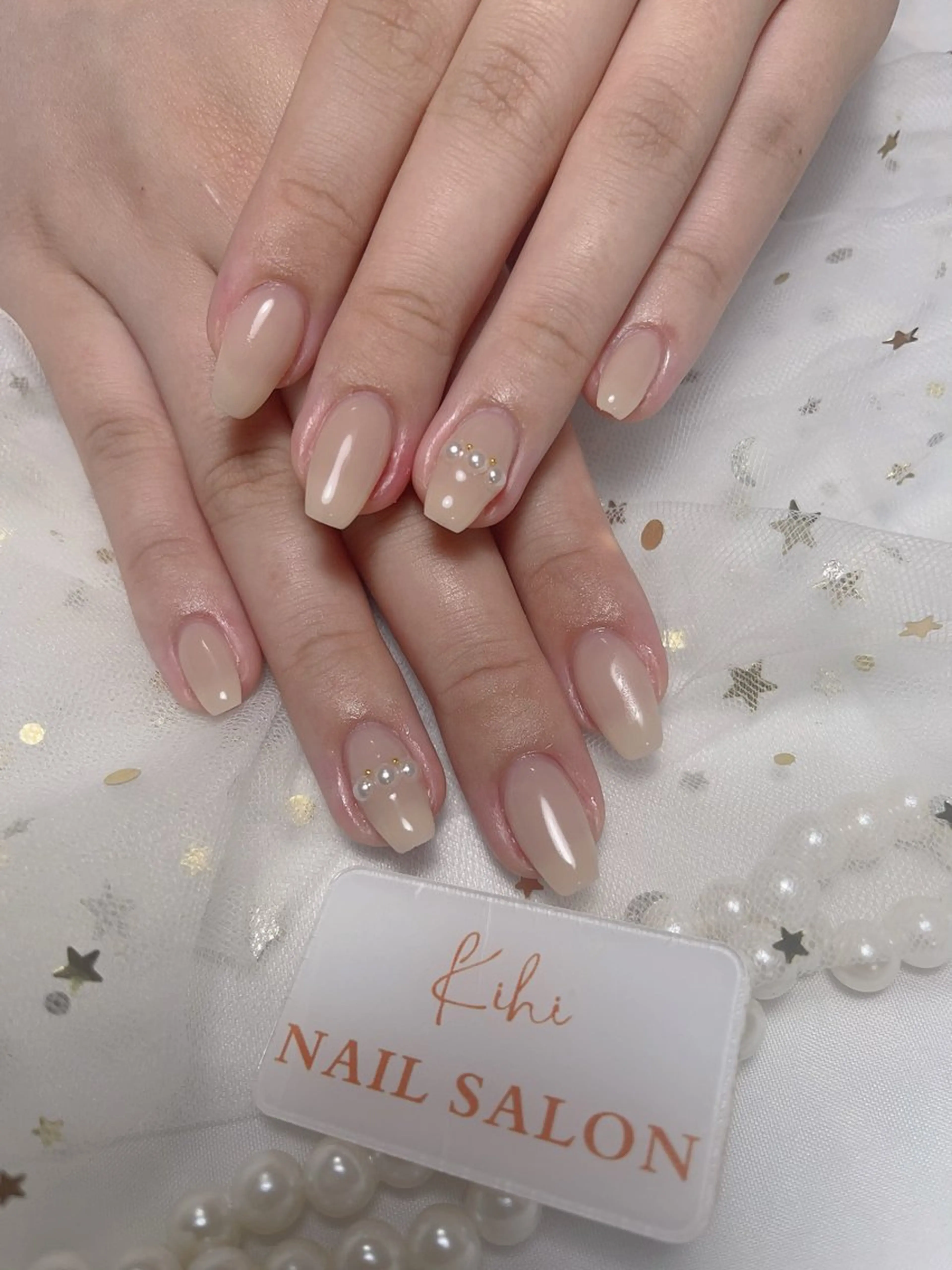 ネイル ワンカラーネイル 小林 あゆみのネイルデザイン