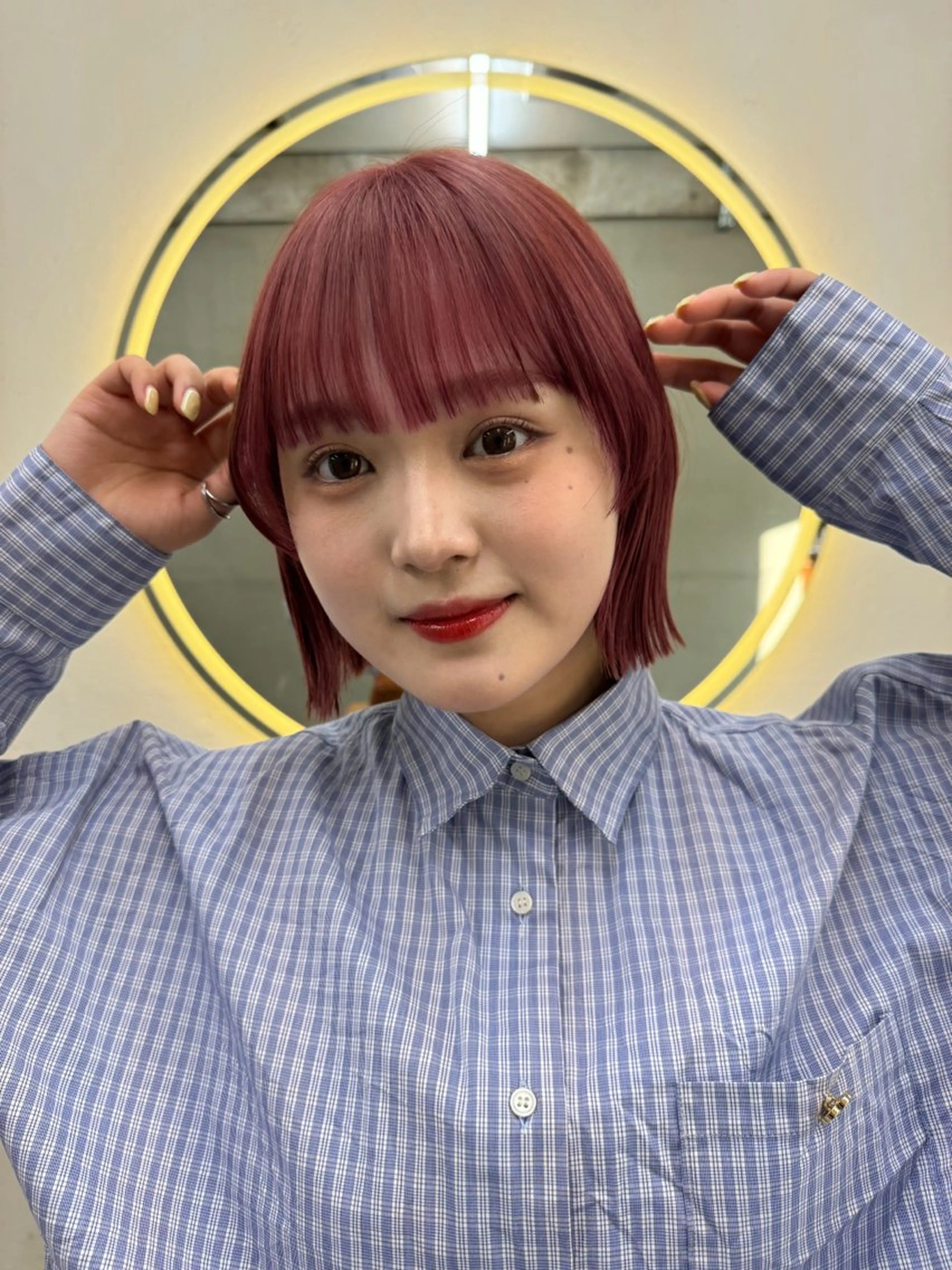 ショート 艶髪／レイヤー／ 透明感🎀／MARIのヘアスタイル