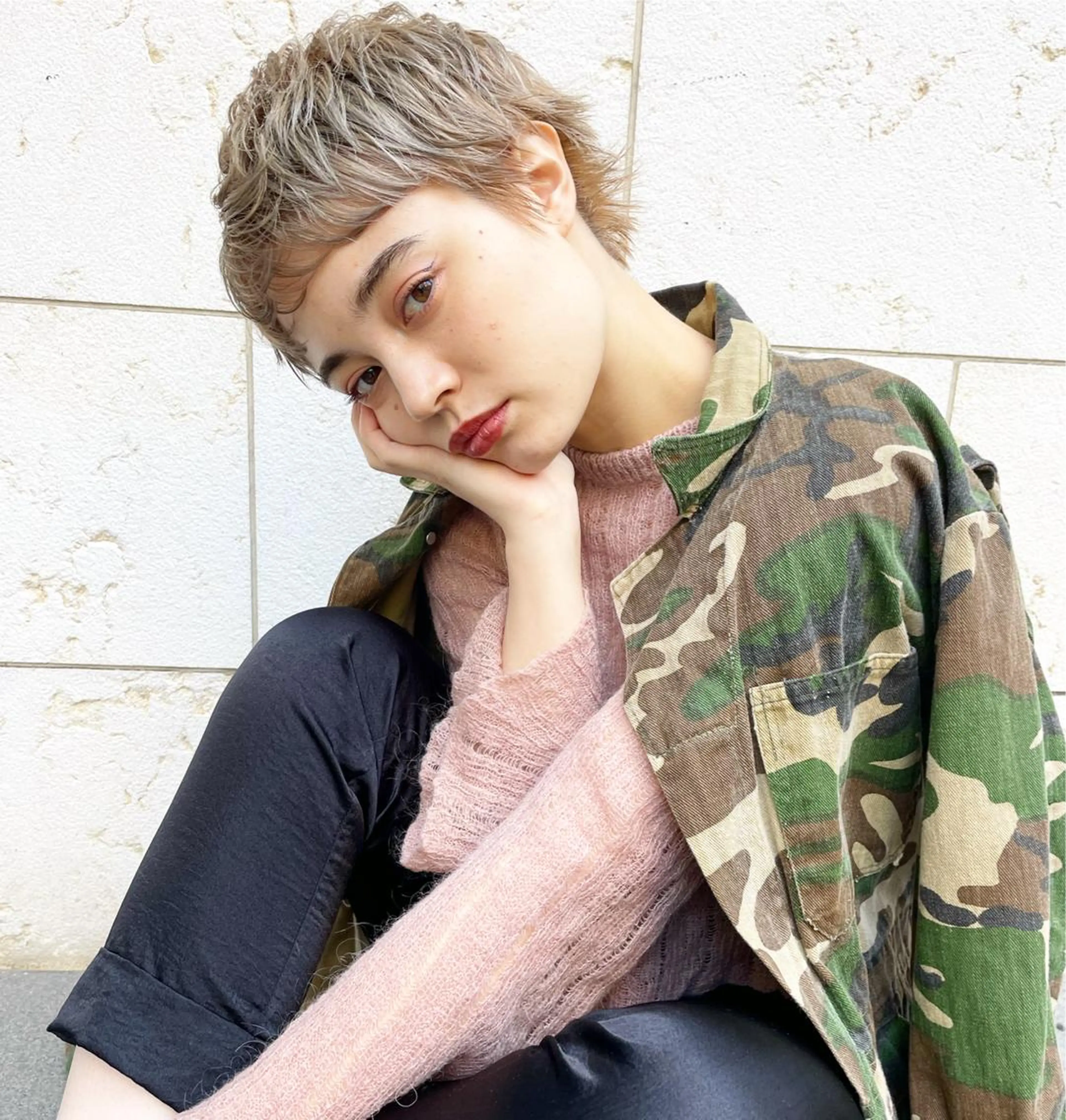 ショート ショートボブ ボブ 外国人風カラー 髪質改善 似合わせカット カット トリートメント ショート/ボブ/ 心斎橋/宮脇美奈のヘアスタイル