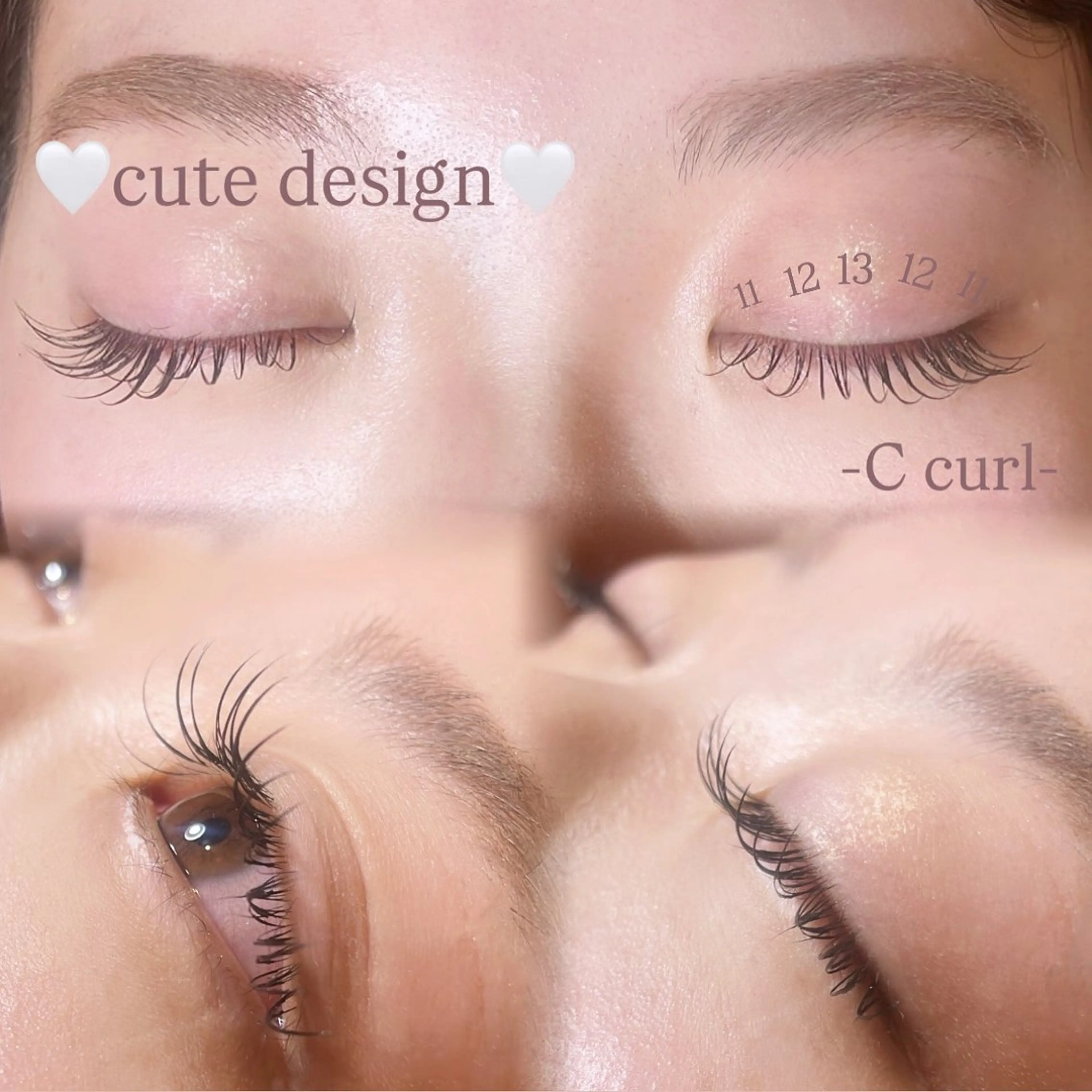 マツエク・マツパ フラットラッシュ col   eyelash  maruyama所属・col nayuのマツエク・マツパデザイン