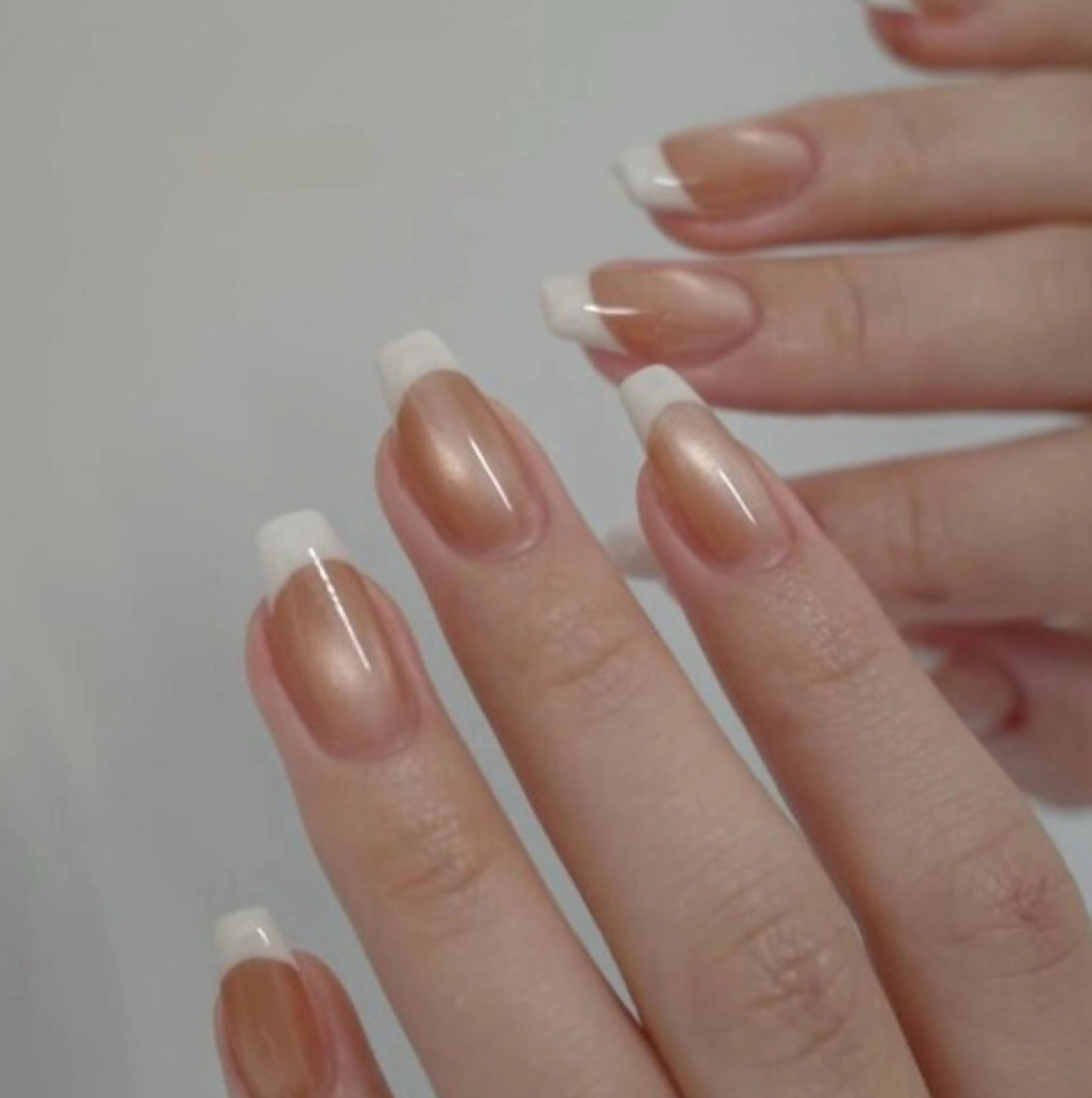 ネイル フレンチネイル マグネットネイル ハンドネイル bijou nailのネイルデザイン