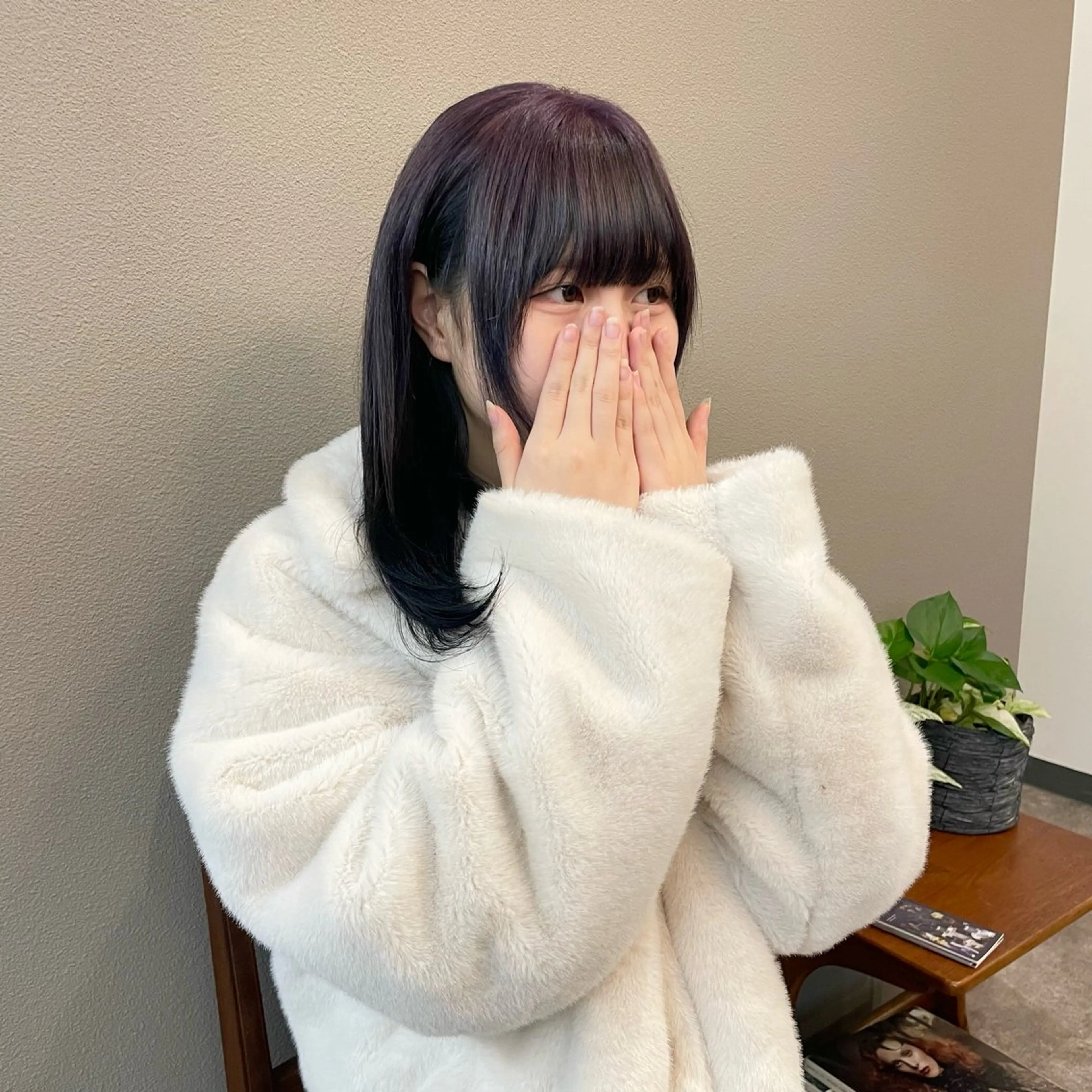 ロング カラー 透明感カラー デザインカラー パープルカラー ヘアカラー ...alley所属・❄️透明感カラー / ハイトーン❄️WAOのヘアスタイル