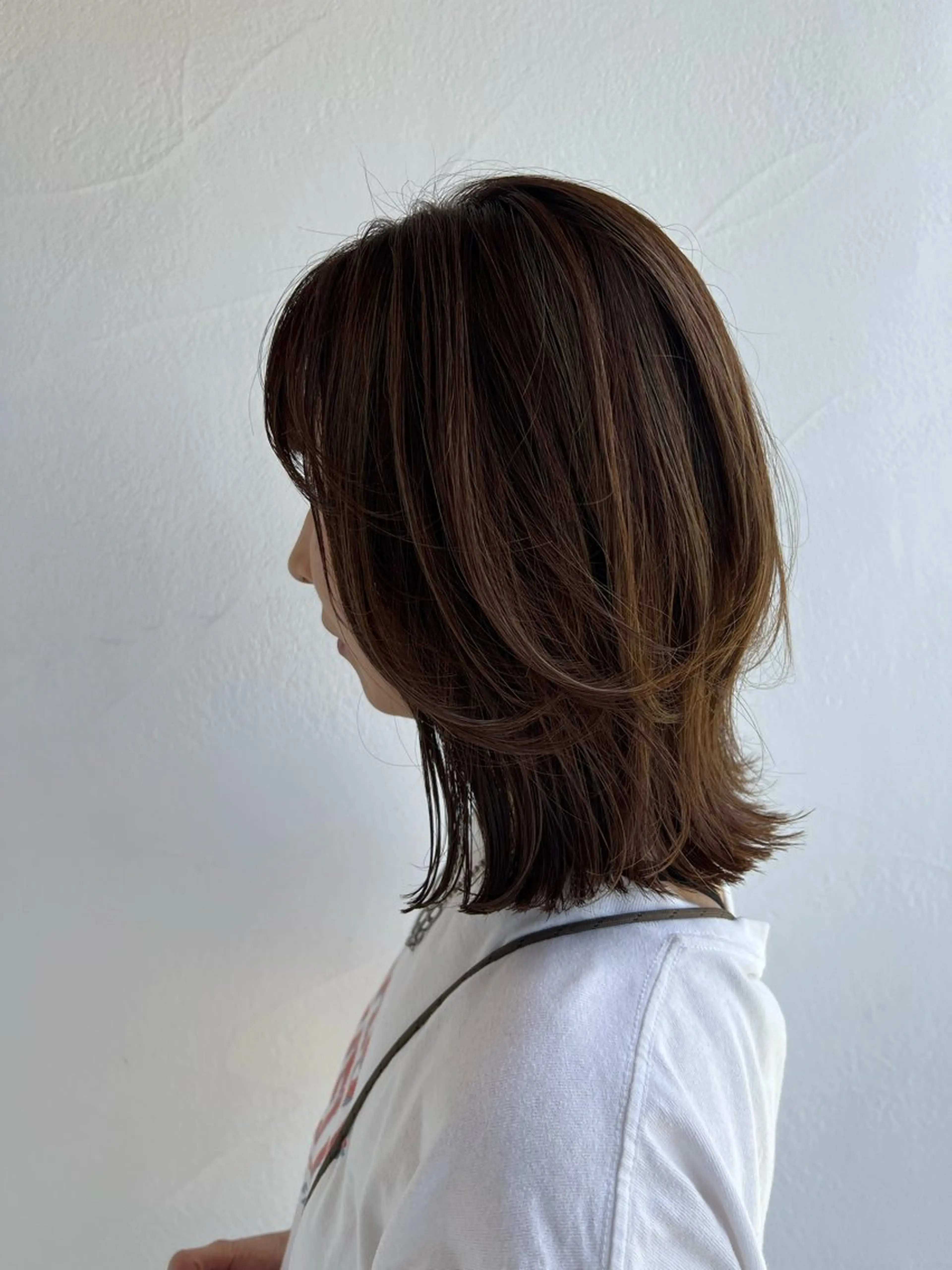 ミディアム Strawberry所属・原田 志保のヘアスタイル