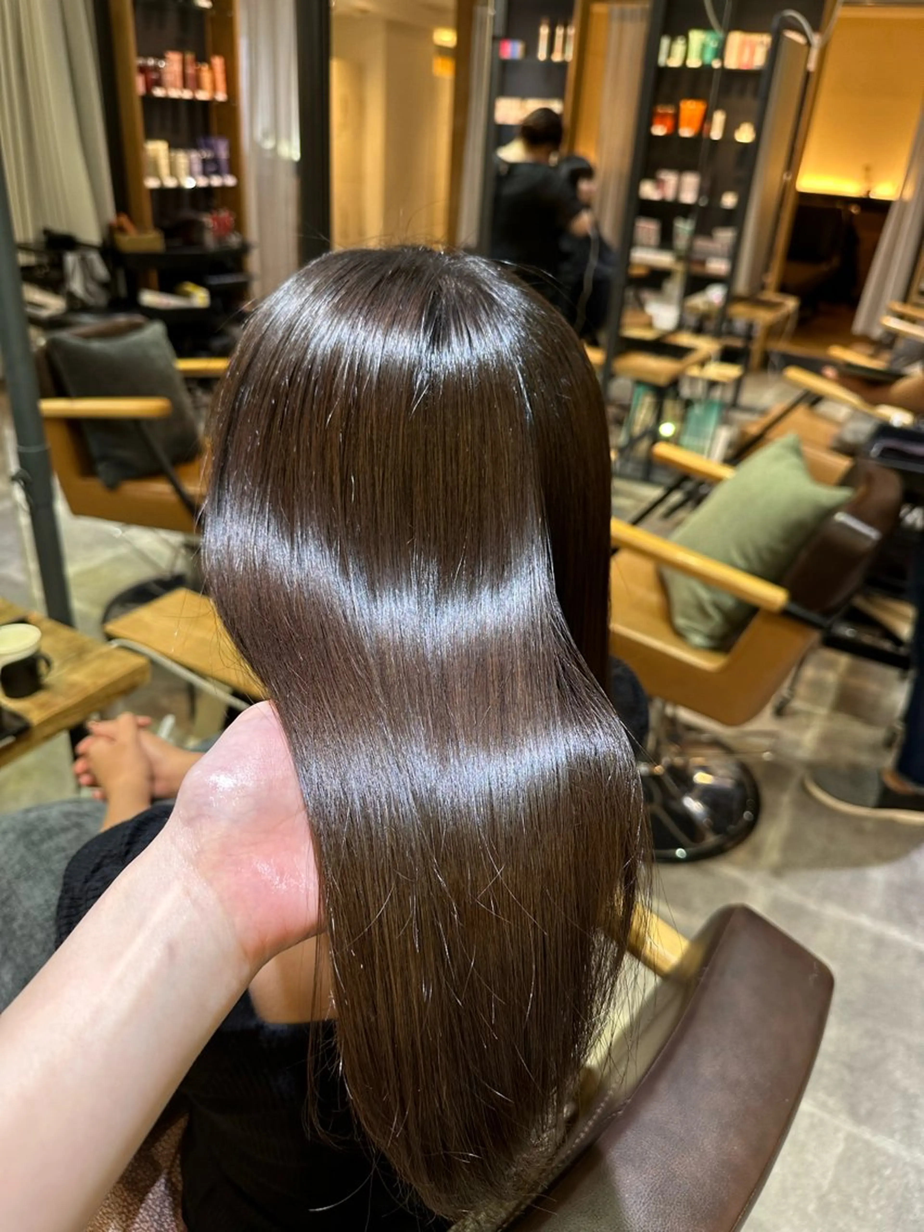 ロング 髪質改善 縮毛矯正 撮影モデル募集 美髪を叶える美容師✨のヘアスタイル