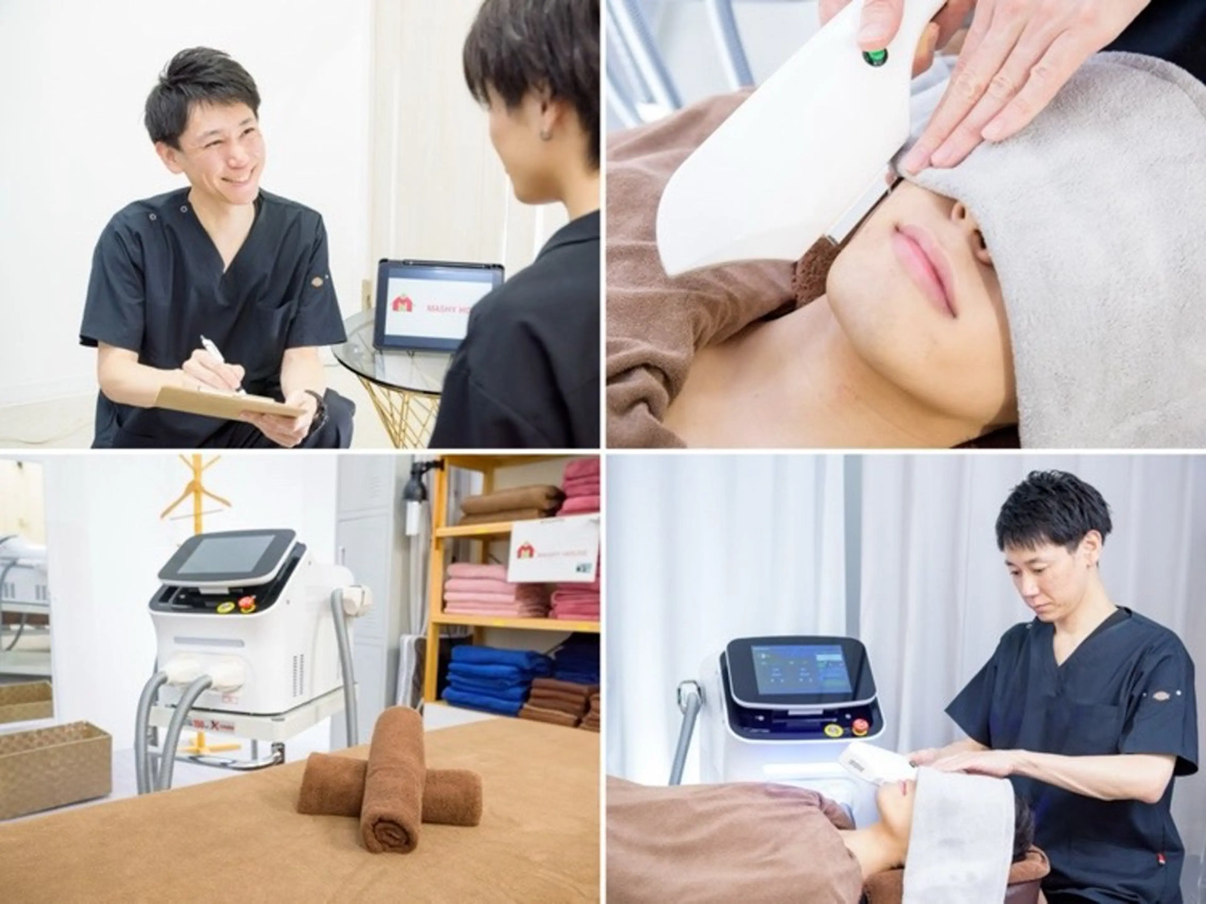 サンキュー価格(体1部位)ひじ上、ひじ下、胸、お腹、背中、腰、お尻、ひざ上、ひざ下　剛毛　他店からの乗換え多数　横浜関内の写真