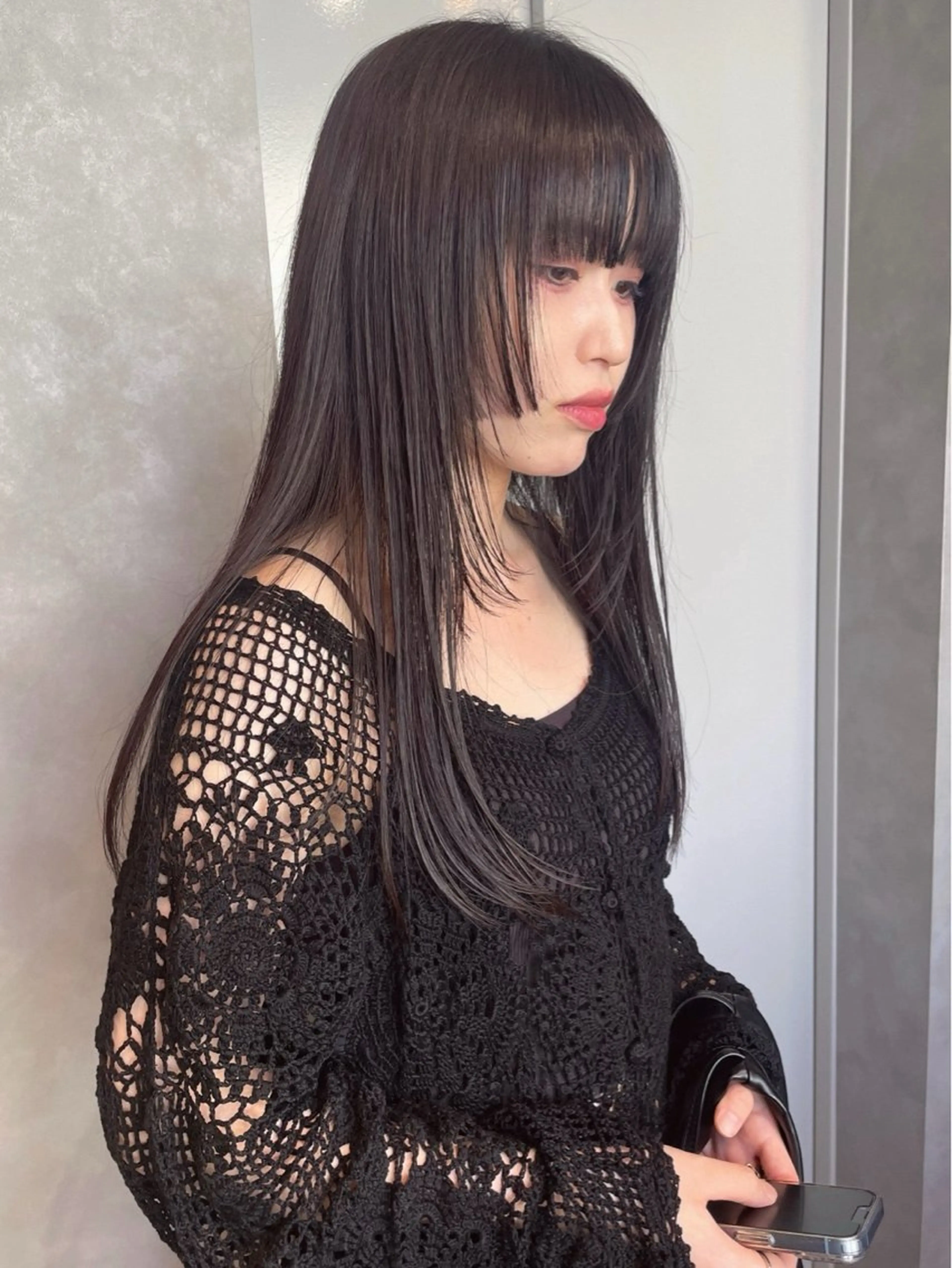 セミロング カット ヘアカラー MAI /BUCKS/天王寺のヘアスタイル