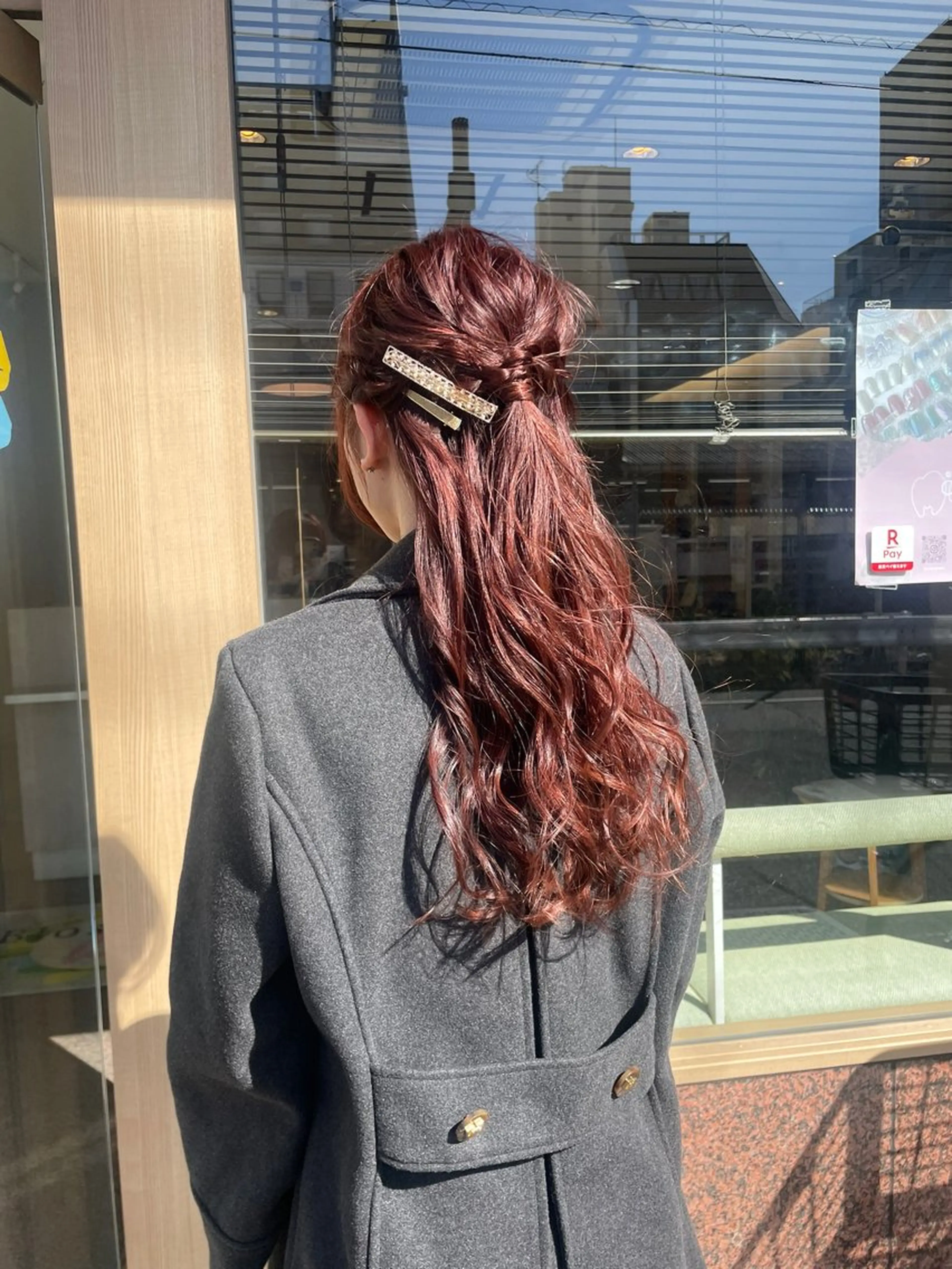 ロング カラー ブラウンカラー ピンクカラー ピンクブラウン 髪質改善/Bloss om🌷高橋沙衣のヘアスタイル