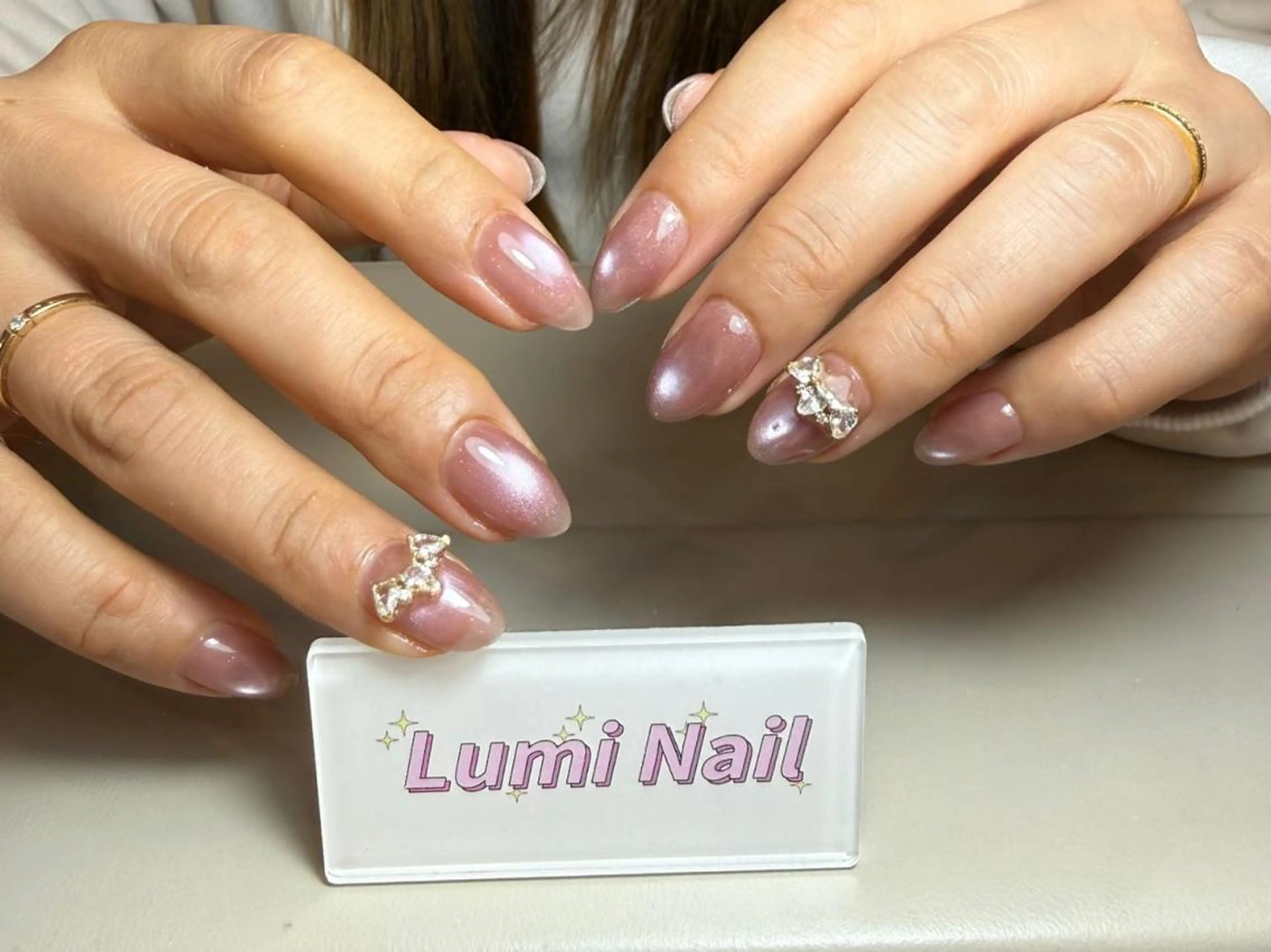 ネイル 長さ出し フットネイル フレンチネイル ジェルネイル ガラスフレンチ 神本 嵐のネイルデザイン