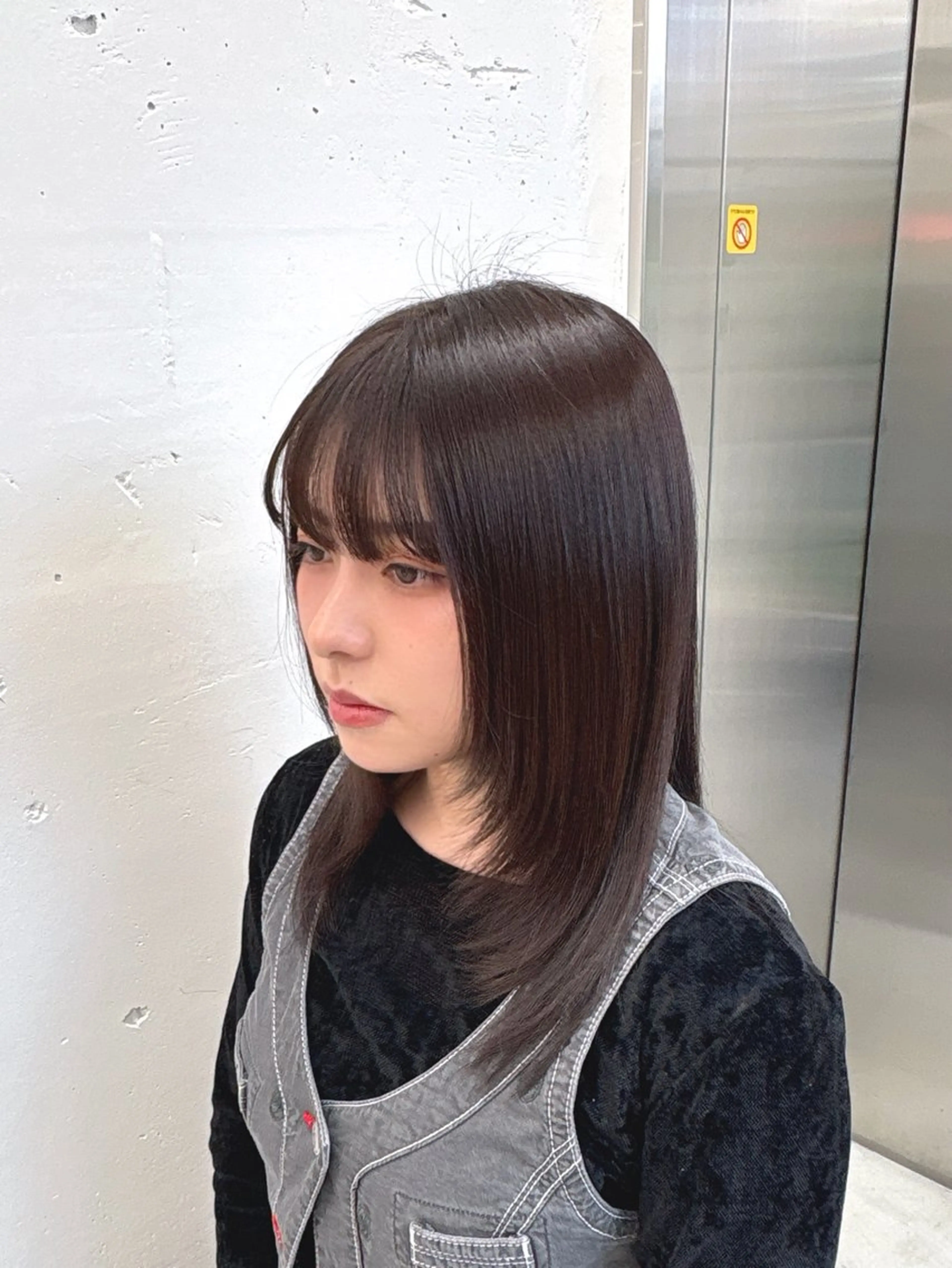 ミディアム カラー 🌟ゆりあ🌟 JILLSTUDIOのヘアスタイル