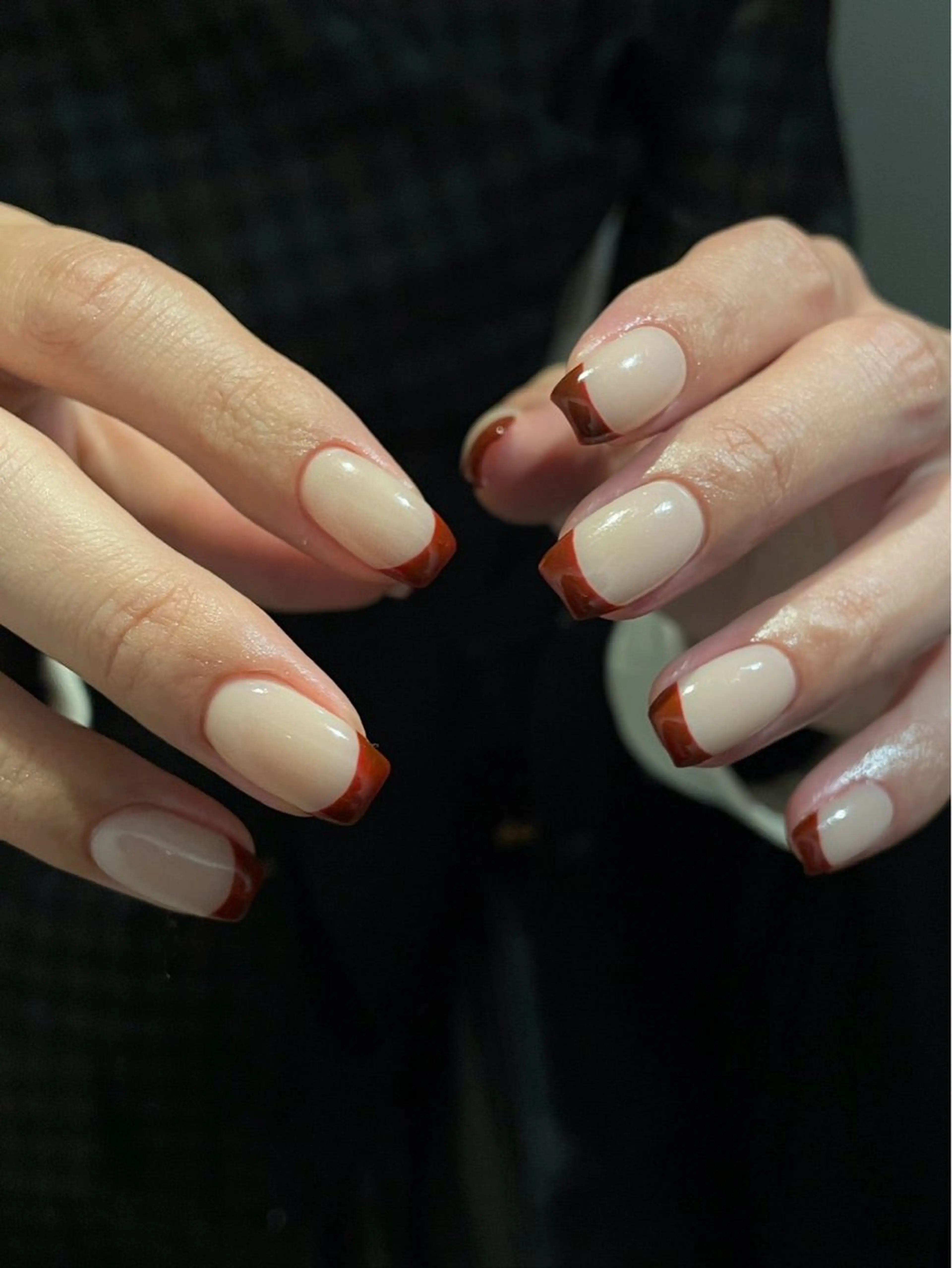 【オフ無し】フレンチカラー💞の写真